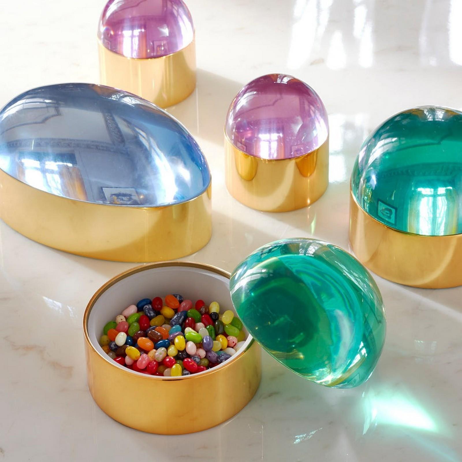 Jonathan Adler - Globo Mavi Kutu L