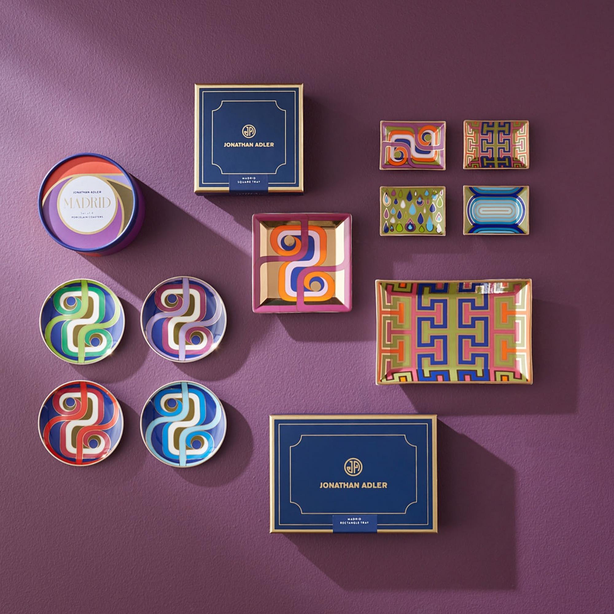 Jonathan Adler - Madrid 4'Lü Bardak Altlığı Set