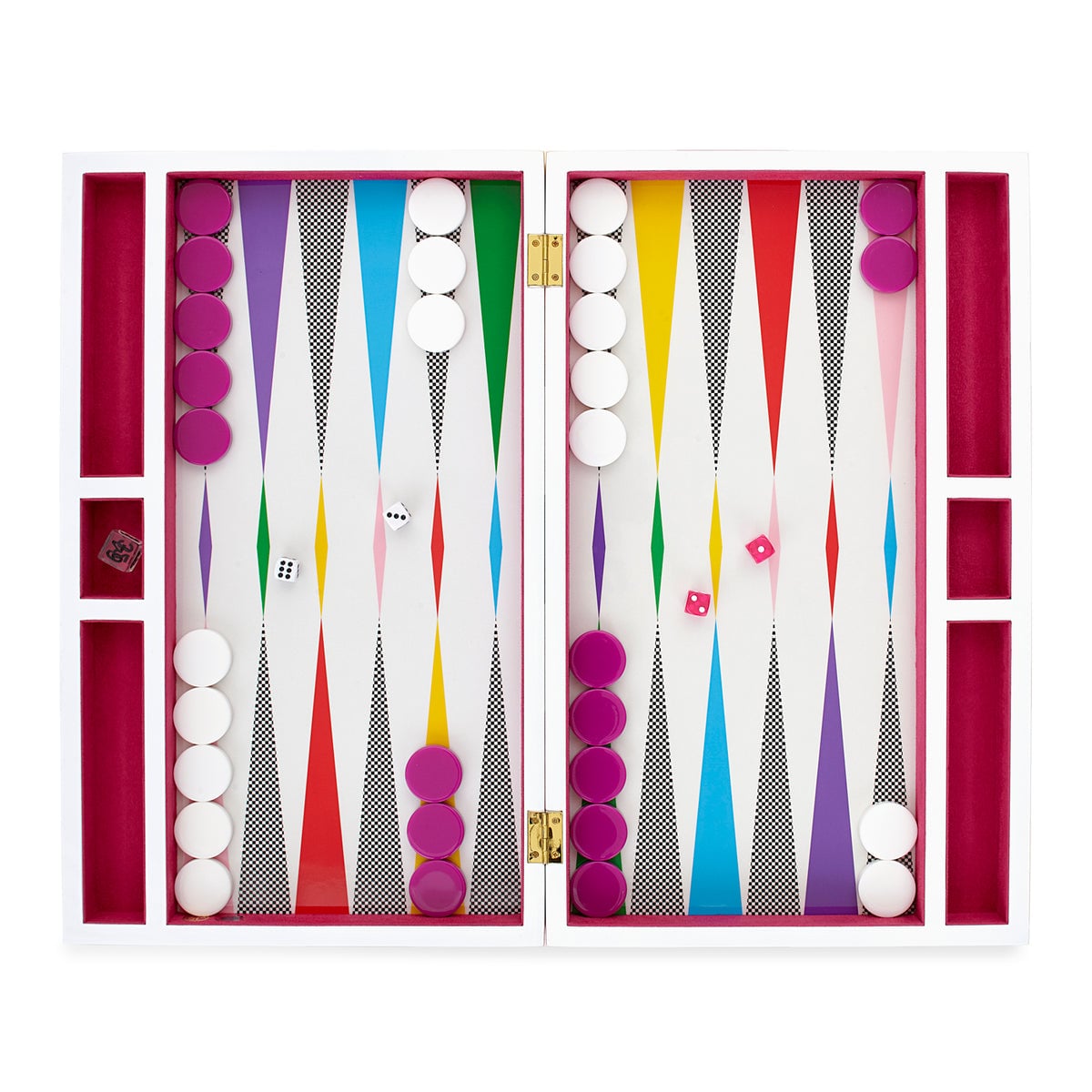 Jonathan Adler - Rainbow Backgammon Tavla