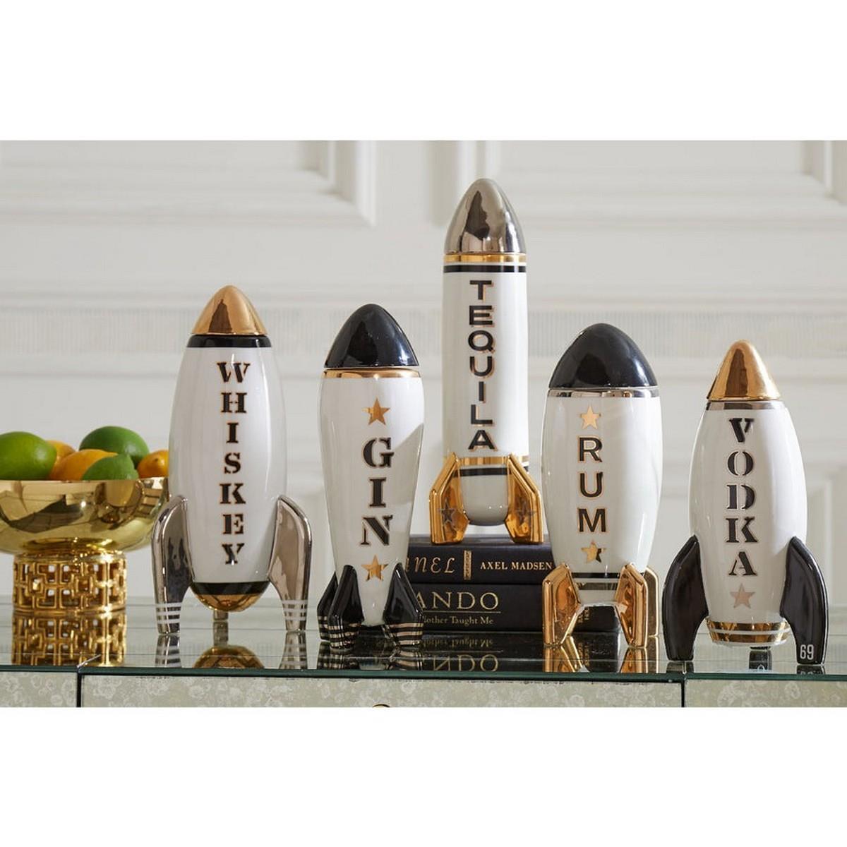 Jonathan Adler - Rocket Tequila Decanter Obje