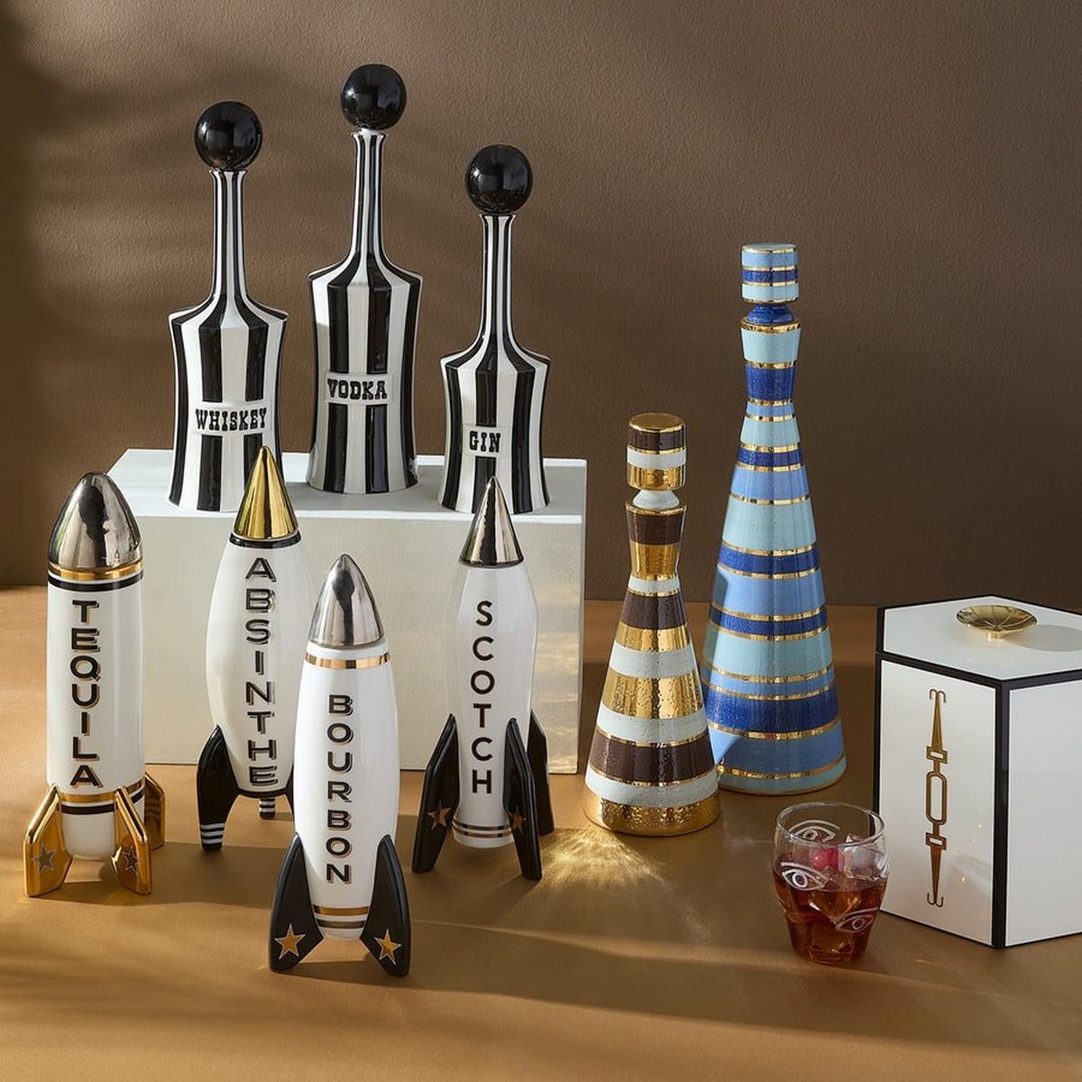 Jonathan Adler - Rocket Tequila Decanter Obje