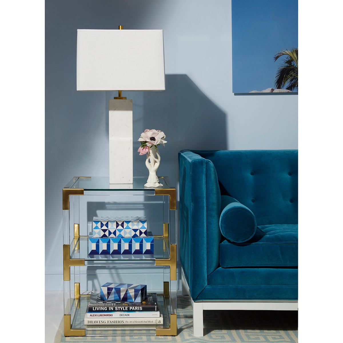 Jonathan Adler - Sorrento M Dekoratif Kutu
