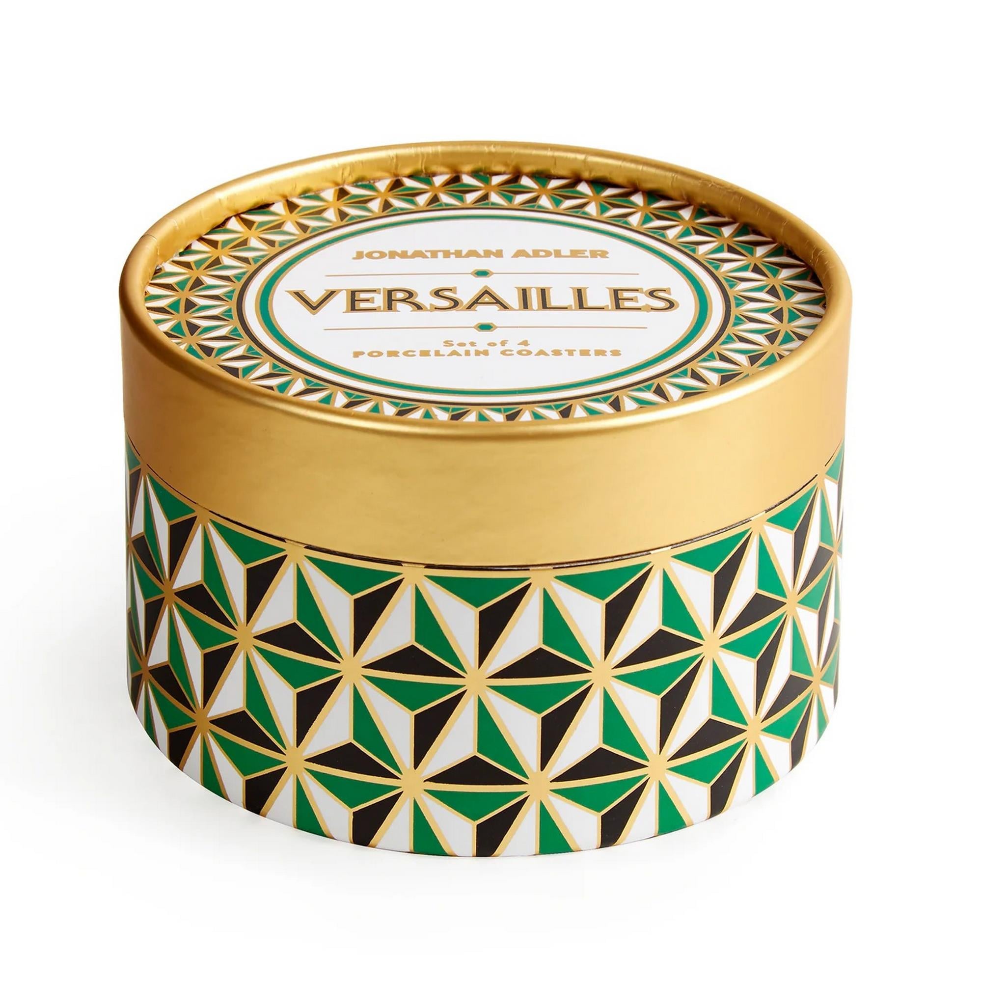 Jonathan Adler - Versailles 4'Lü Bardak Altlığı Set