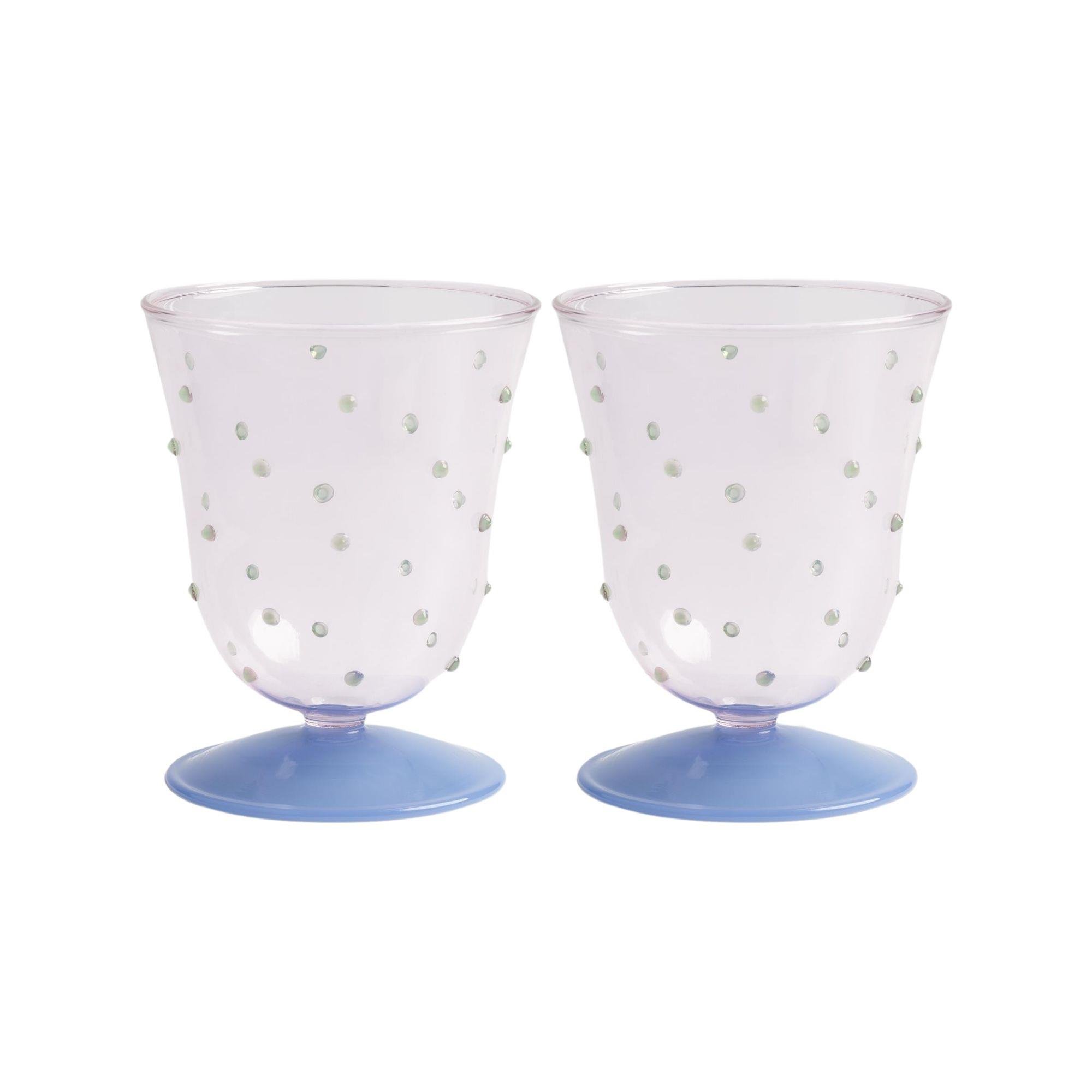 Klevering - Dot 2'li Bardak Set Pembe