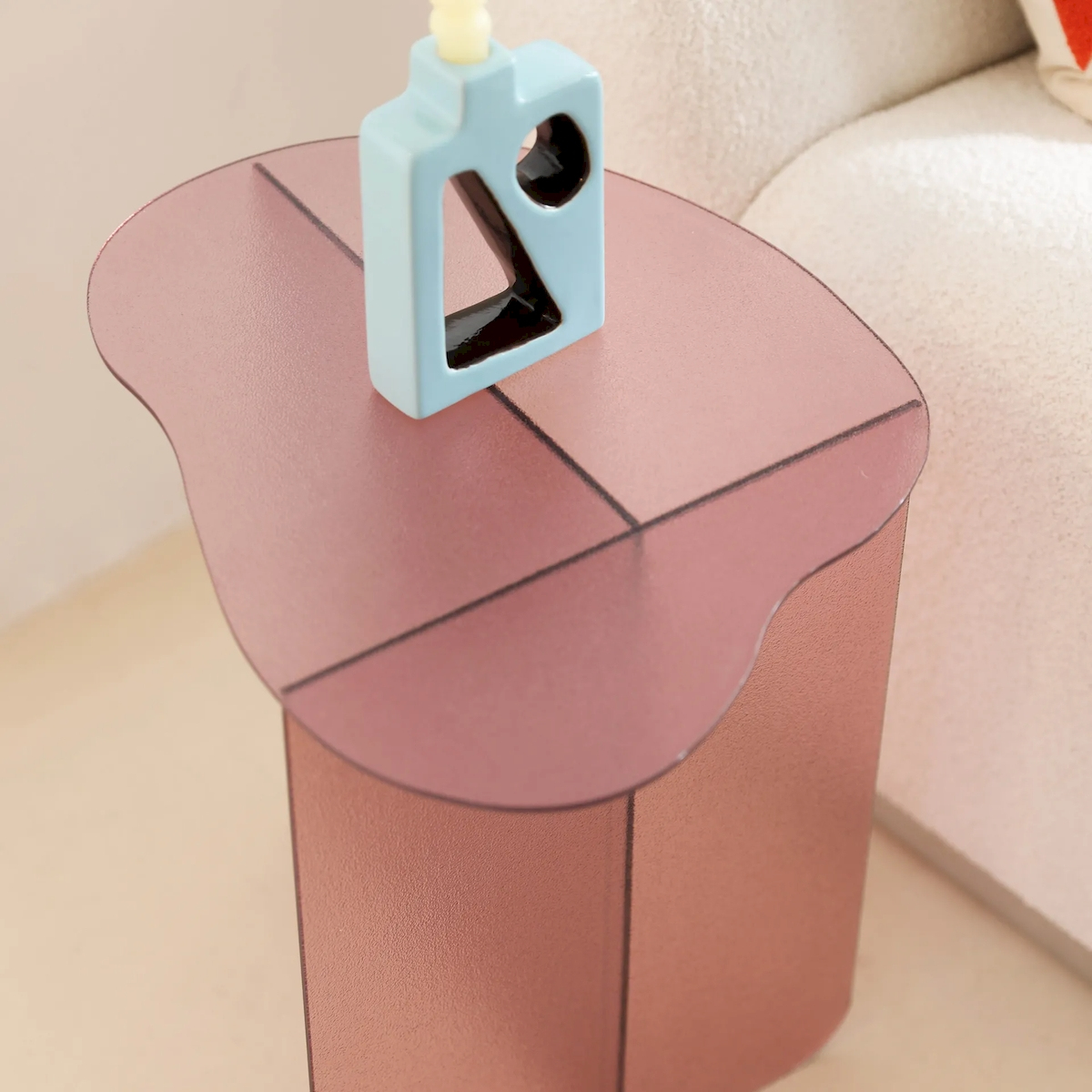 Klevering - Flow Pembe Sehpa