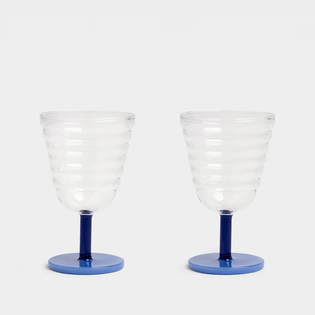 Klevering - Goblet Mingle Mavi Bardak Set