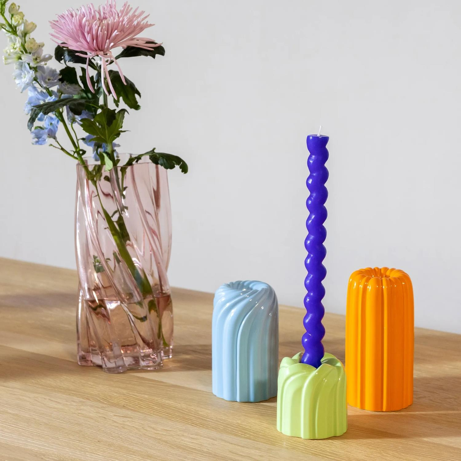 Klevering - Marshmallow Pembe Vazo