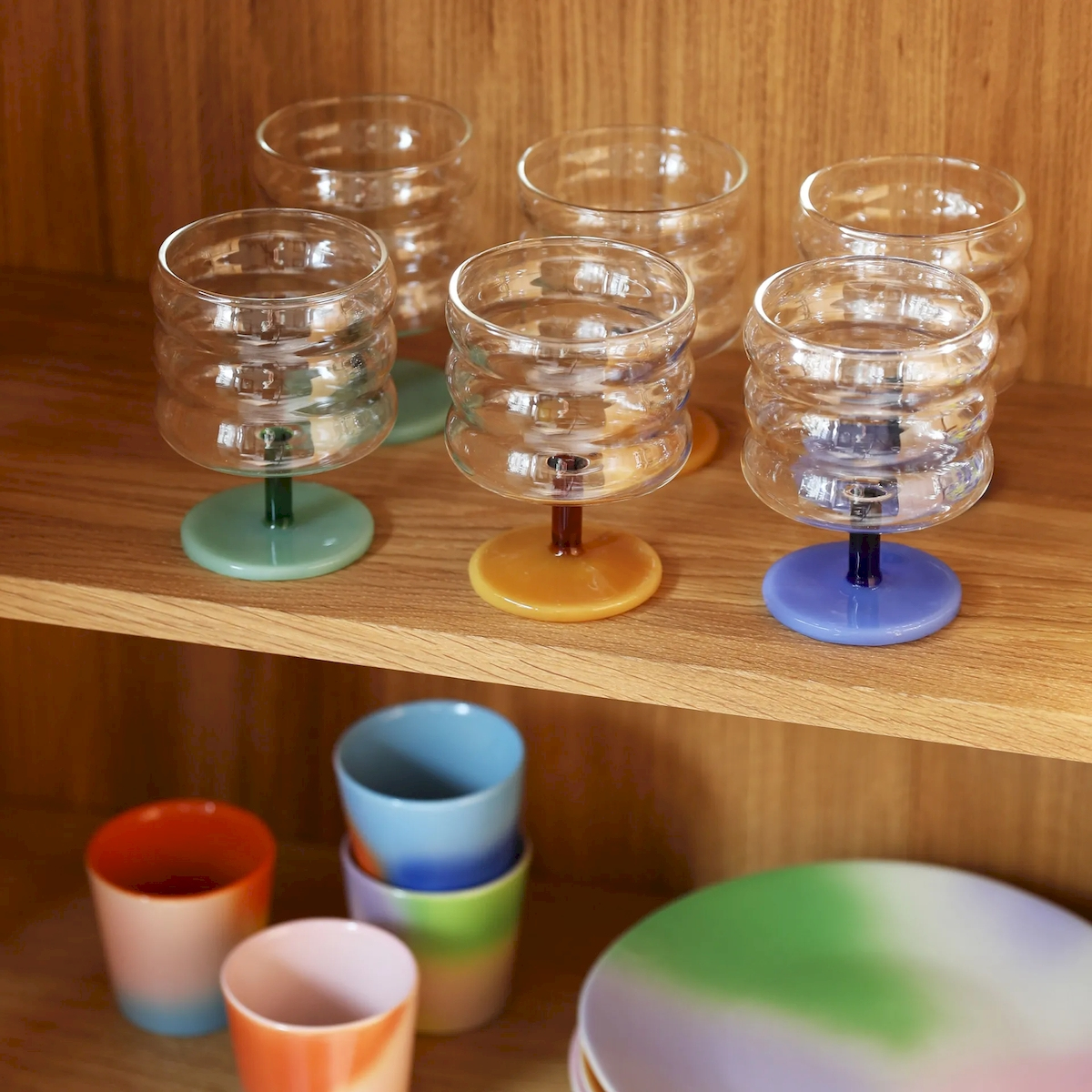 Klevering - Mingle Mavi Bardak Set