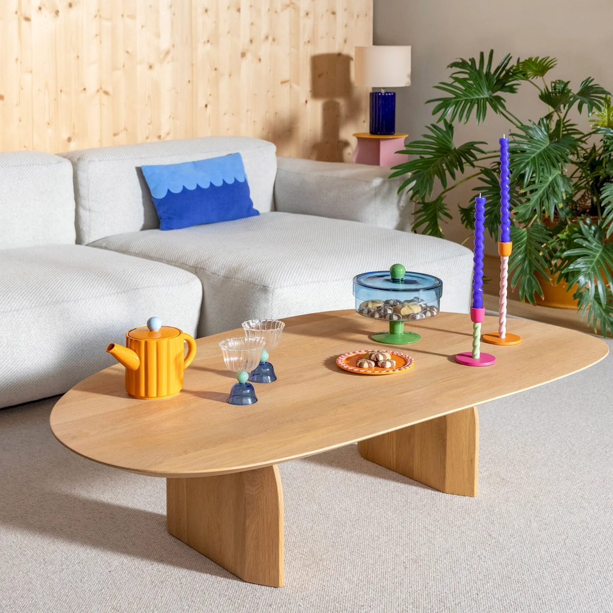 Klevering - Tulip Bardak Set Mavi