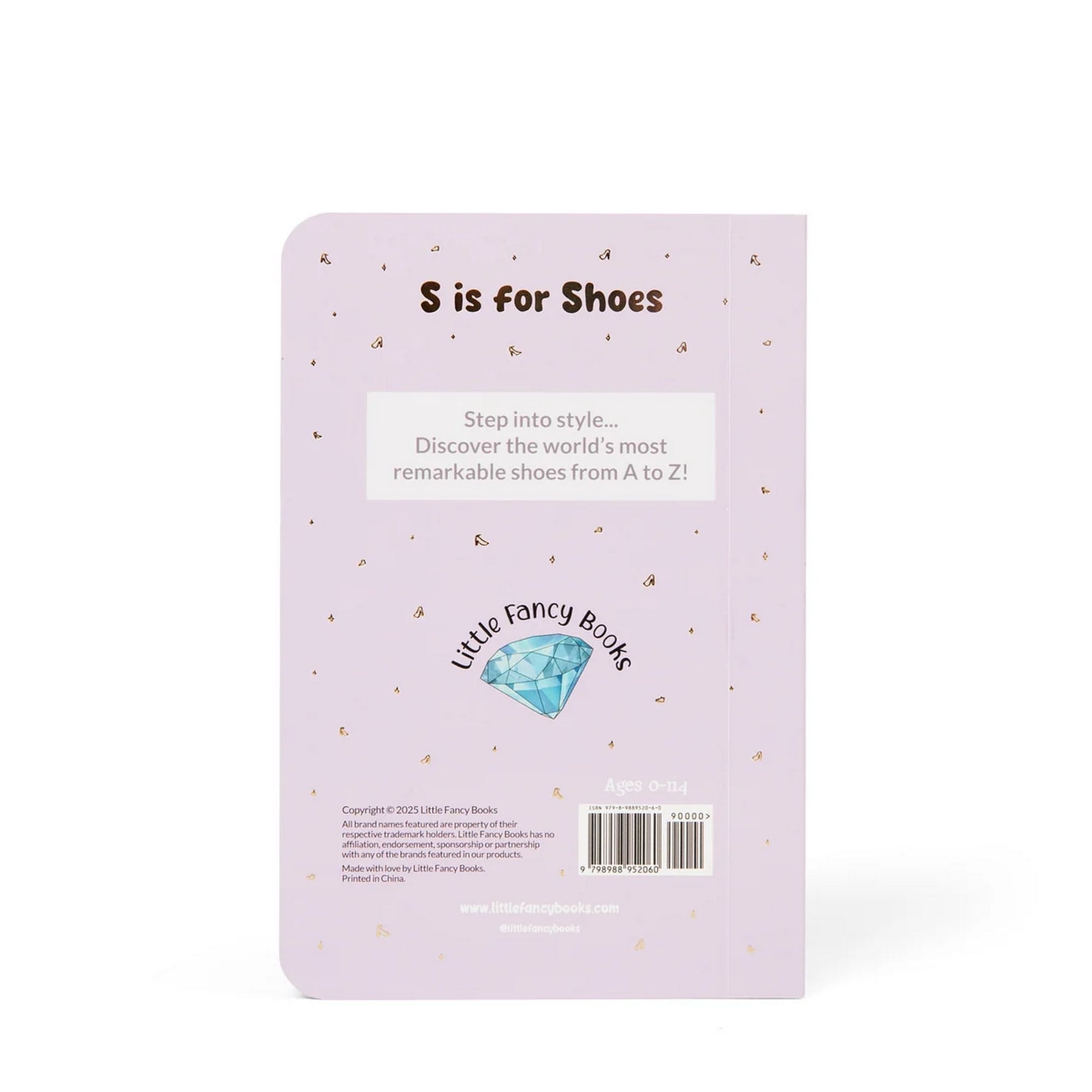 Little Fancy Books - S is for Shoes Kitap
