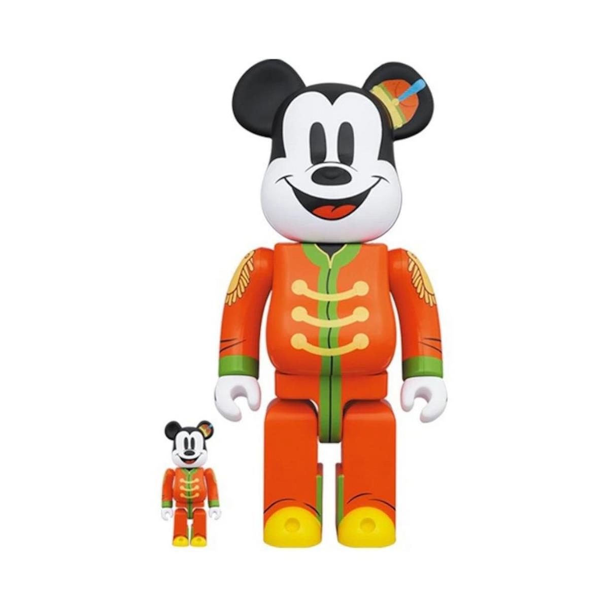 Medicom Toy - Be@rbrick Mickey Mouse The Band Concert 100 & 400%