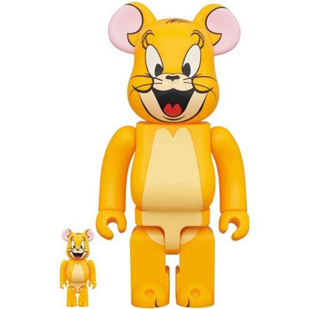 Medicom Toy - Be@rbrick Tom & Jerry (Jerry Classic Color) 100% & 400%