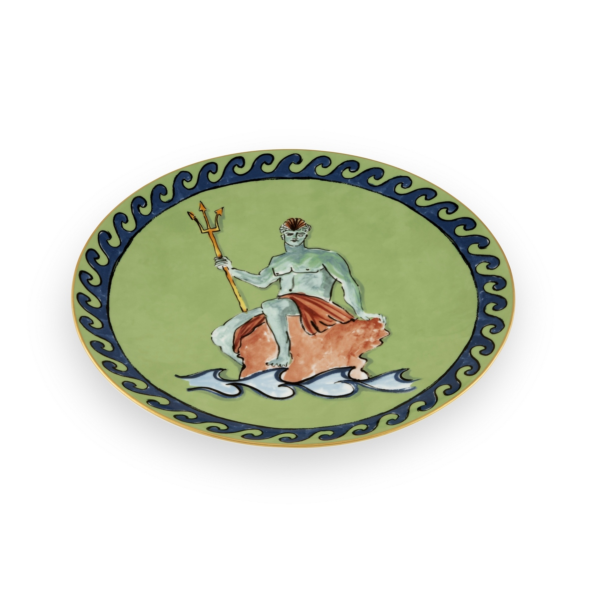 Richard Ginori - Il Viaggio Di Nettuno Centerpiece Verde Tabak