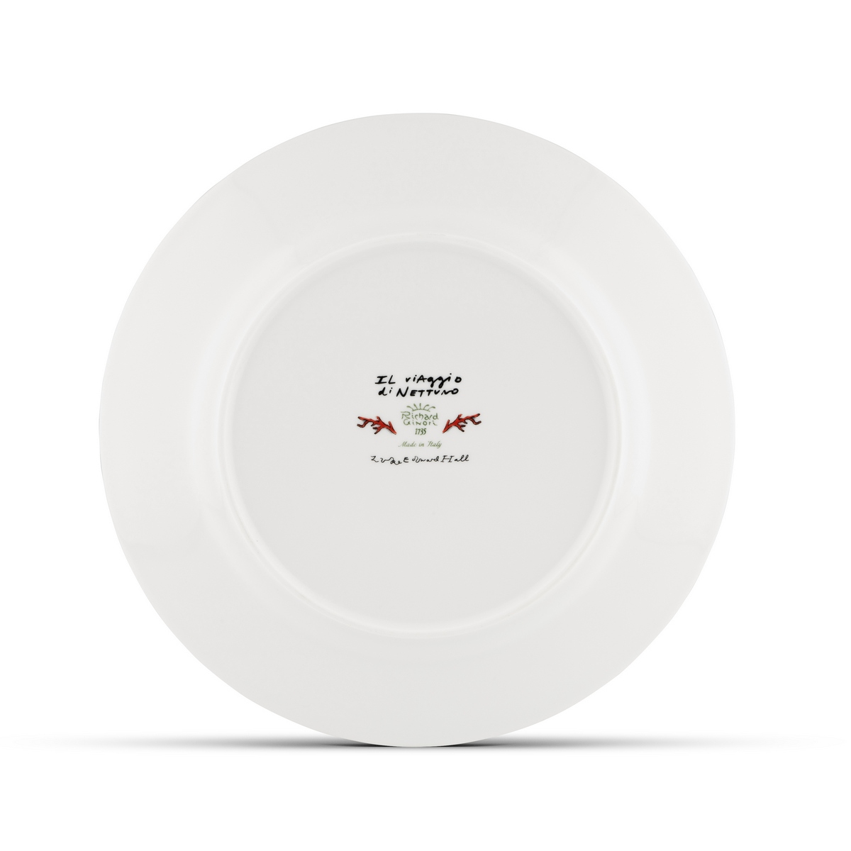 Richard Ginori - Il Viaggio Di Nettuno Servis Tabağı 2'Li Set Nettuno White