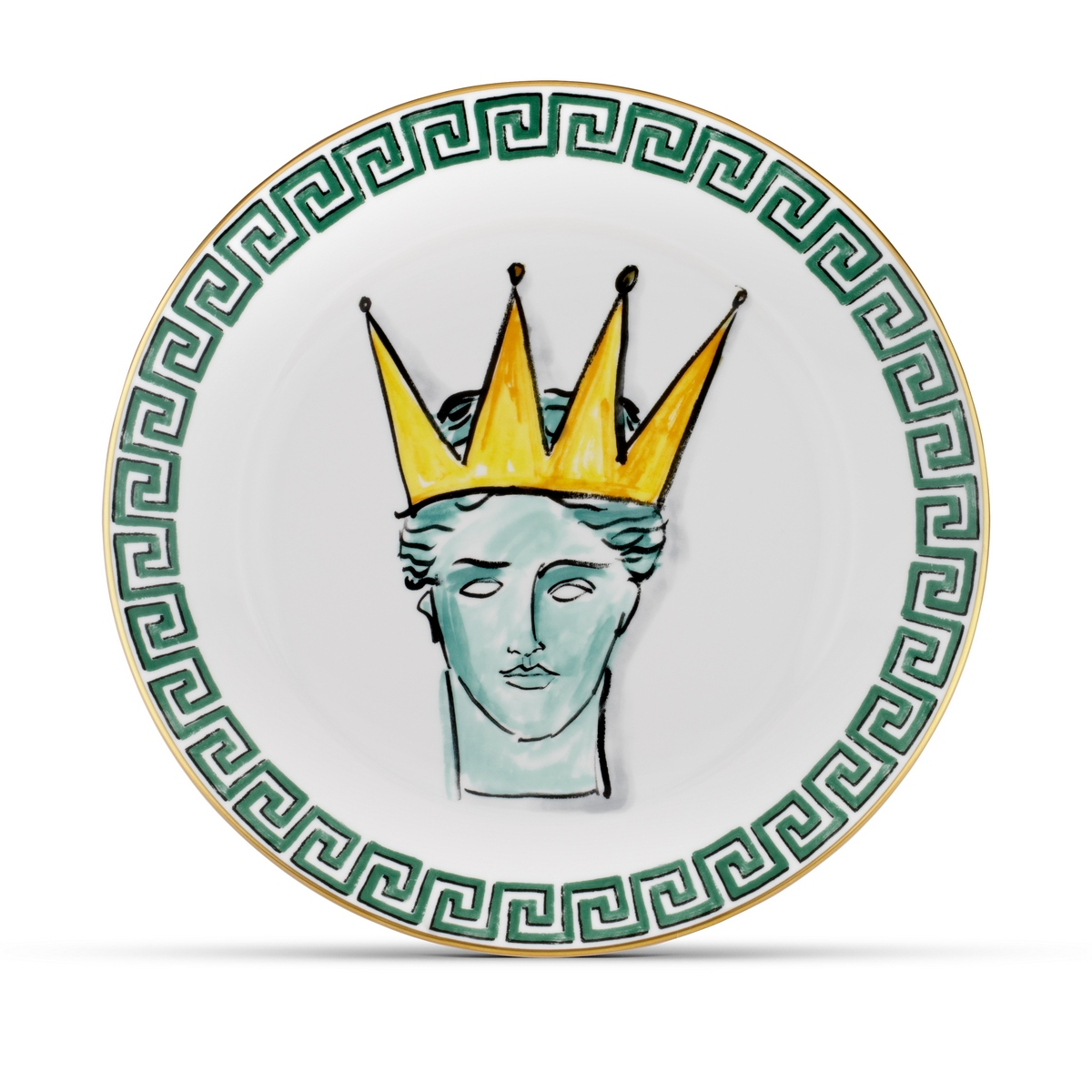 Richard Ginori - Il Viaggio Di Nettuno Servis Tabağı 2'Li Set Nettuno White