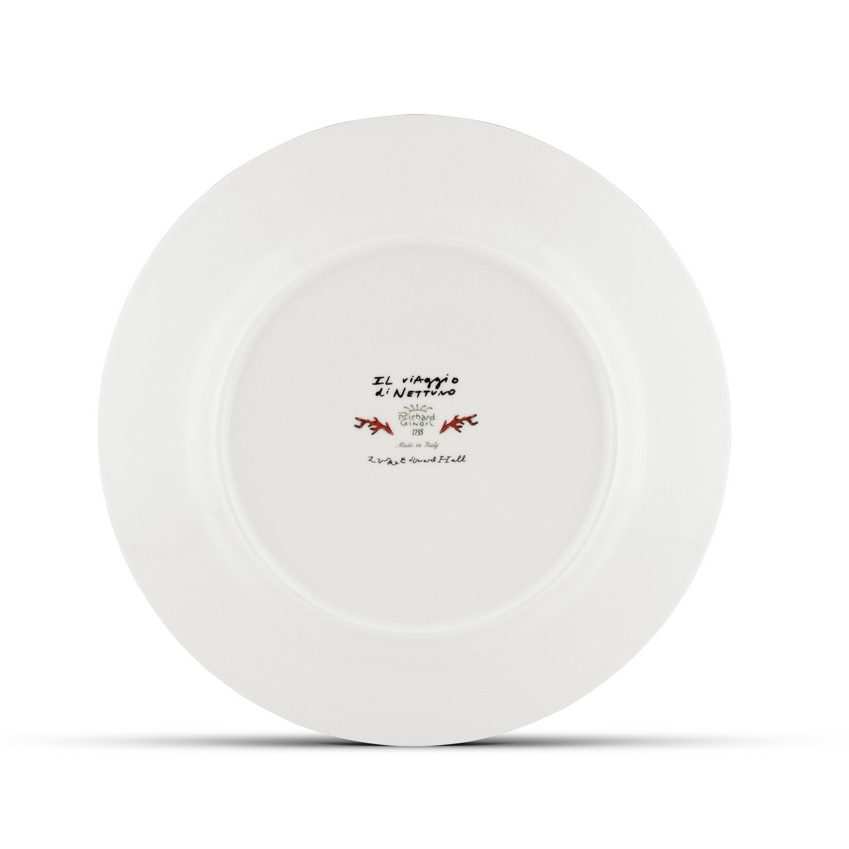 Richard Ginori - Il Viaggio Di Nettuno Servis Tabağı 2'Li Set Sea Blue