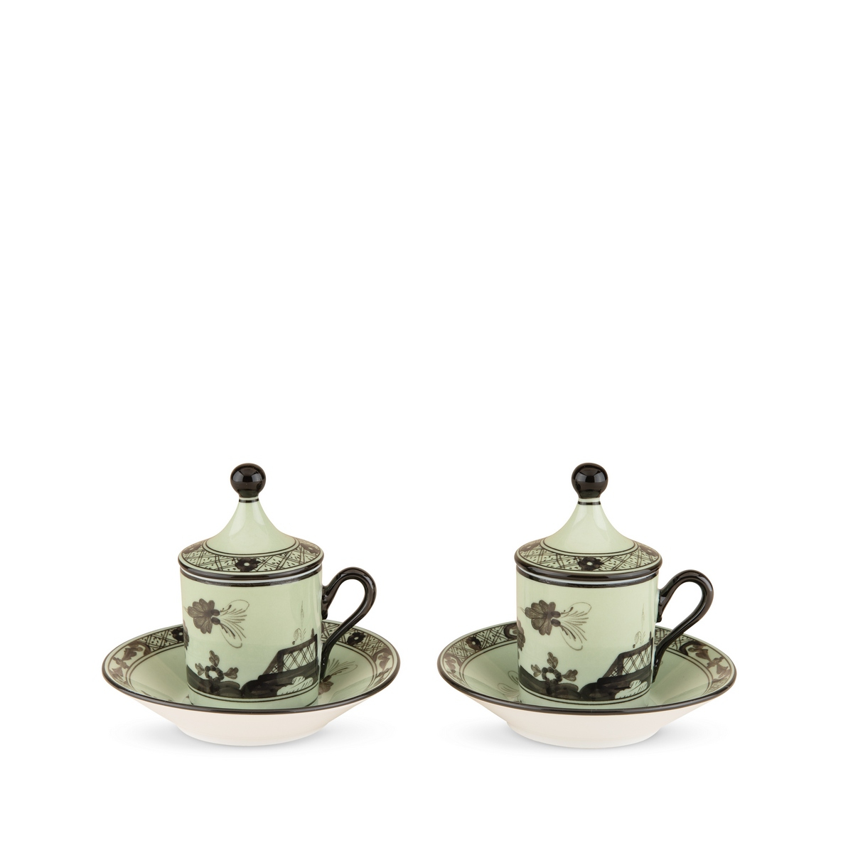 Richard Ginori - Oriente Italiano Bario 2'Li Kahve Fincanı Set