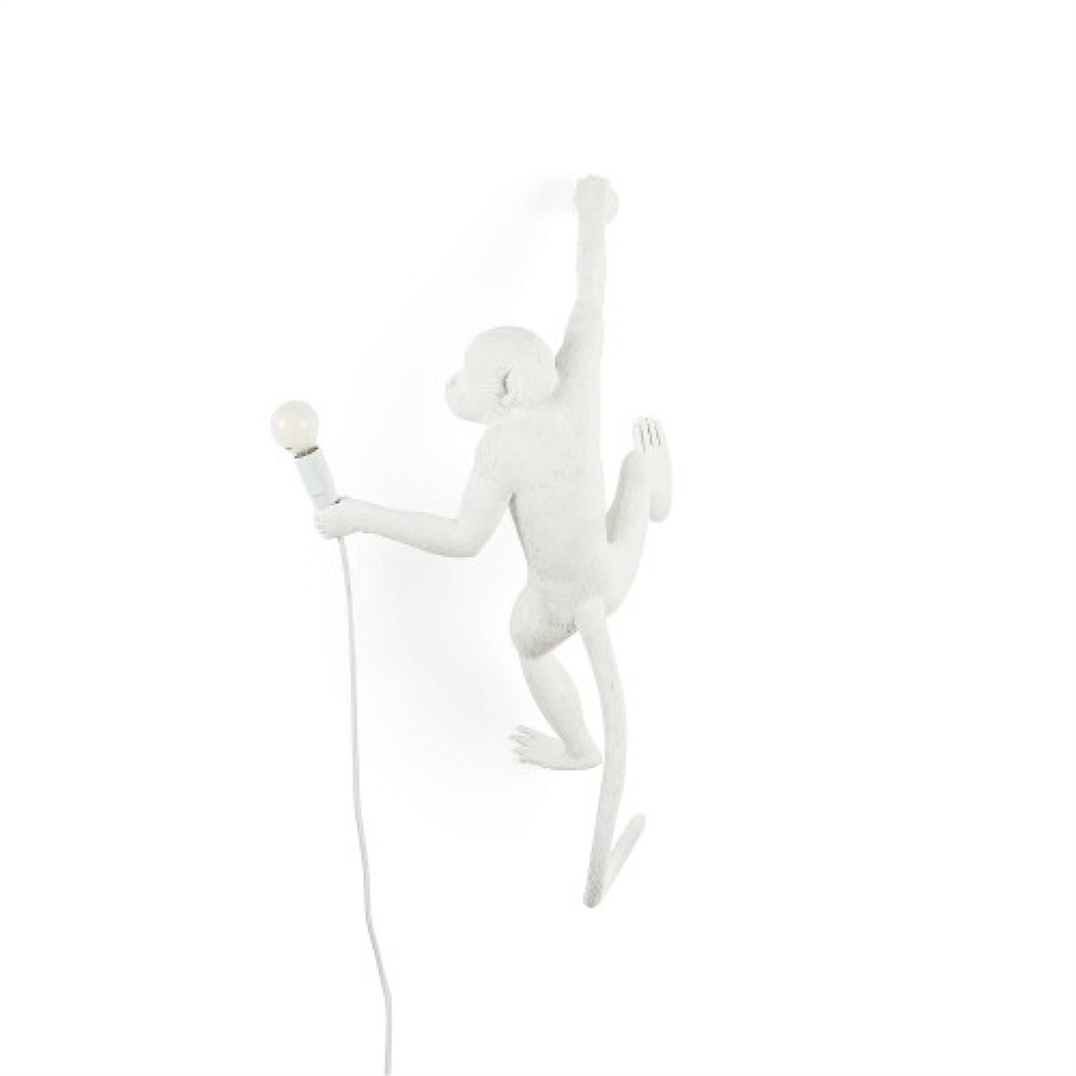 Seletti - Monkey Lamps Handing Beyaz Sağ