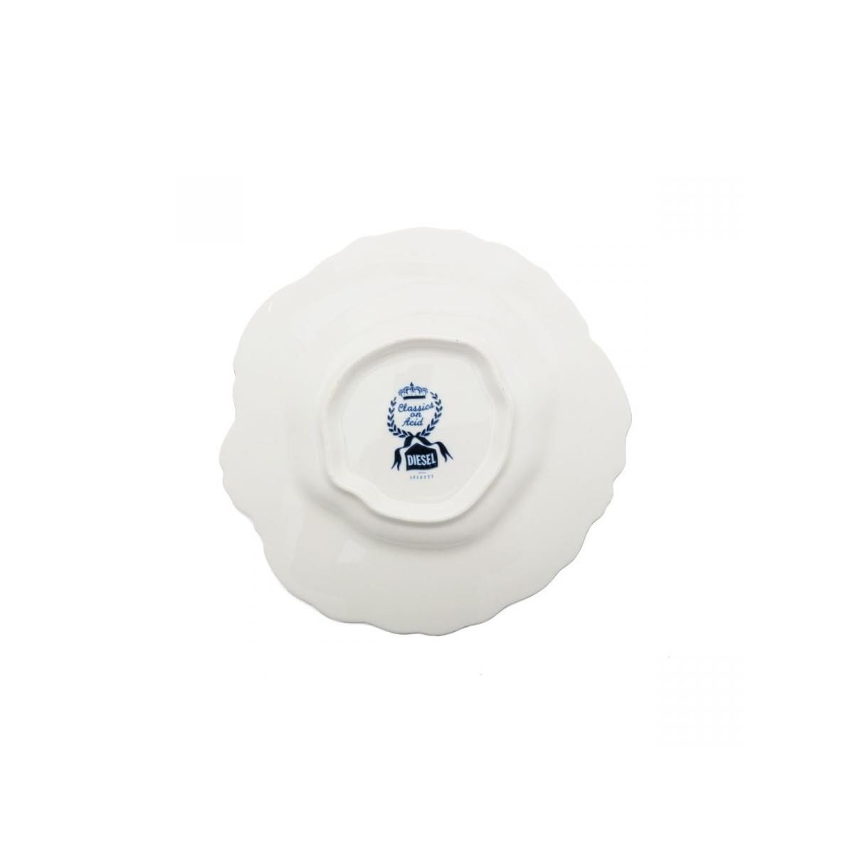 Seletti - Diesel Delf Rose Tatlı Tabağı