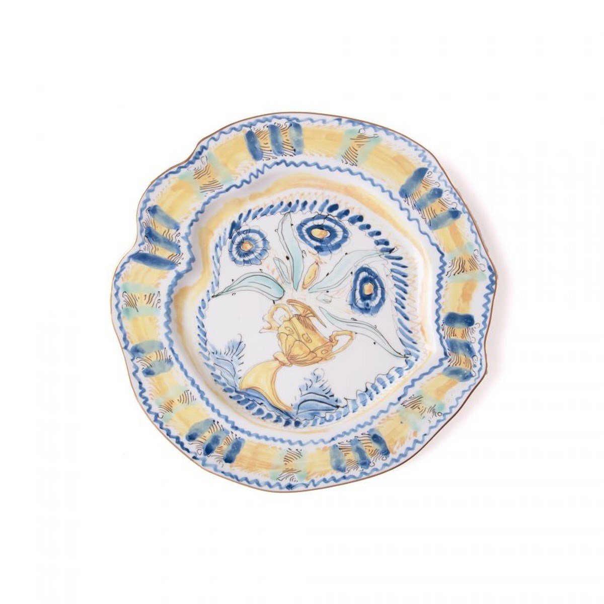 Seletti - Diesel Spanish Yellow Servis Tabağı