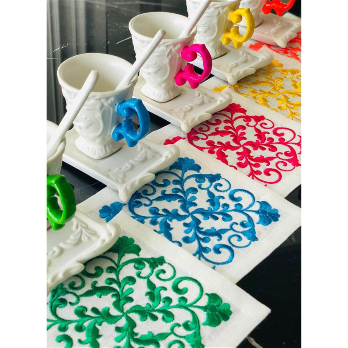 Seletti i-Wares Koktely Peçetesi 6'lı Set