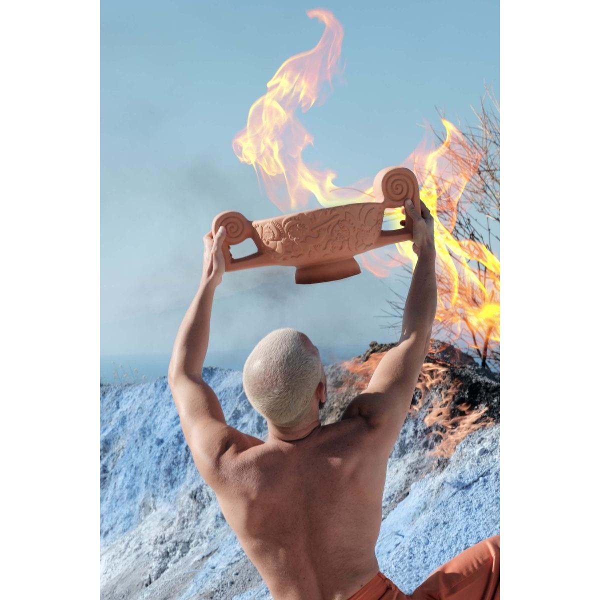 Seletti - Magna Graecia Terracotta Centerpiece Vazo