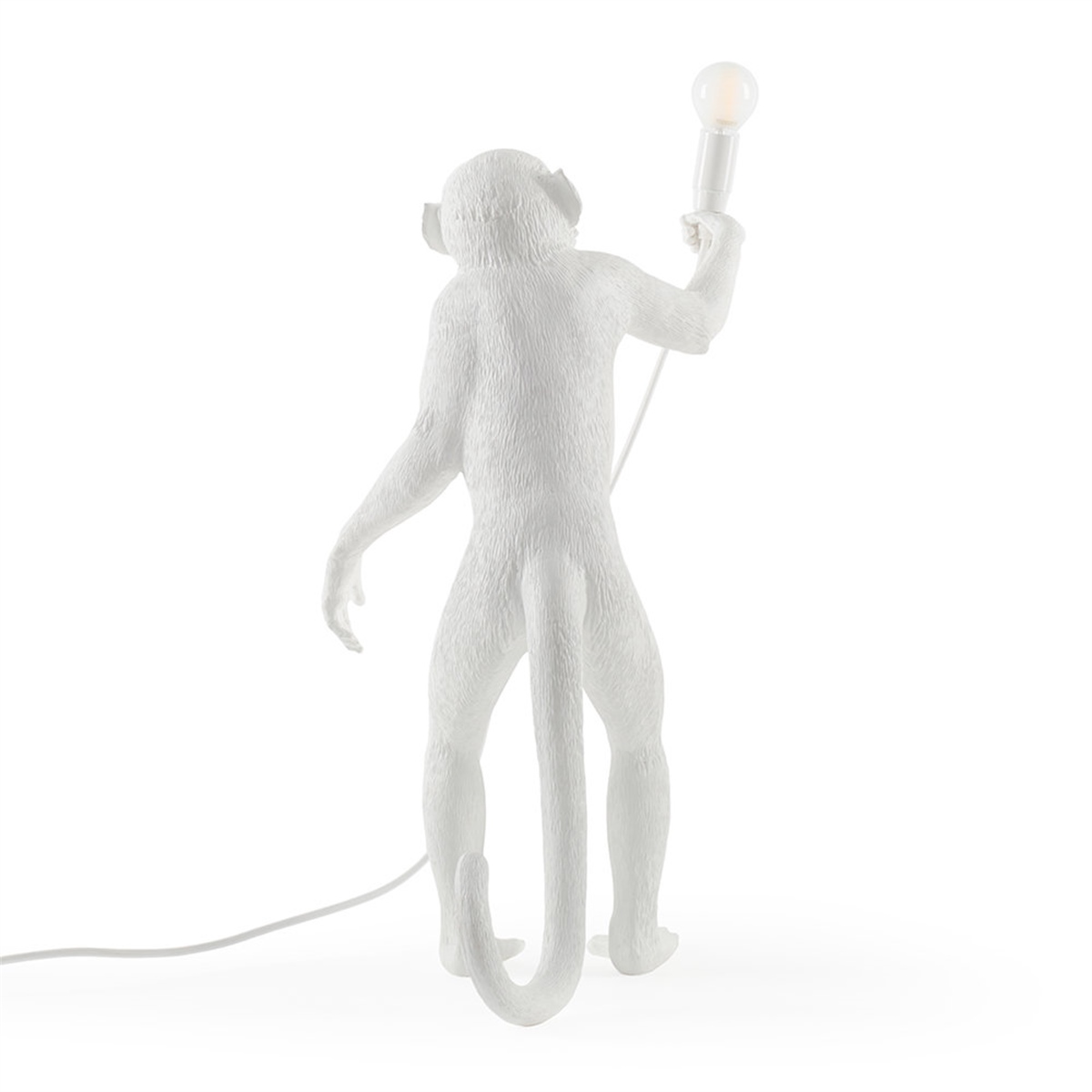 Seletti Monkey Lamp Handing - White