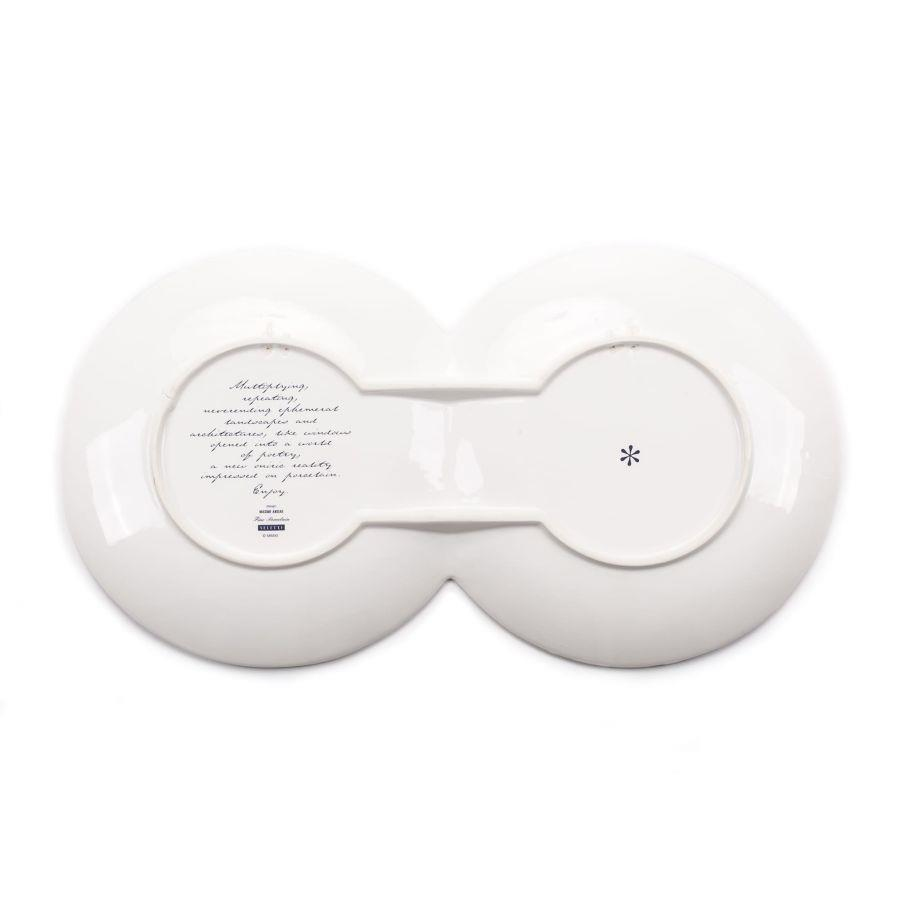 Seletti - Multidish Double Dekoratif Tabak