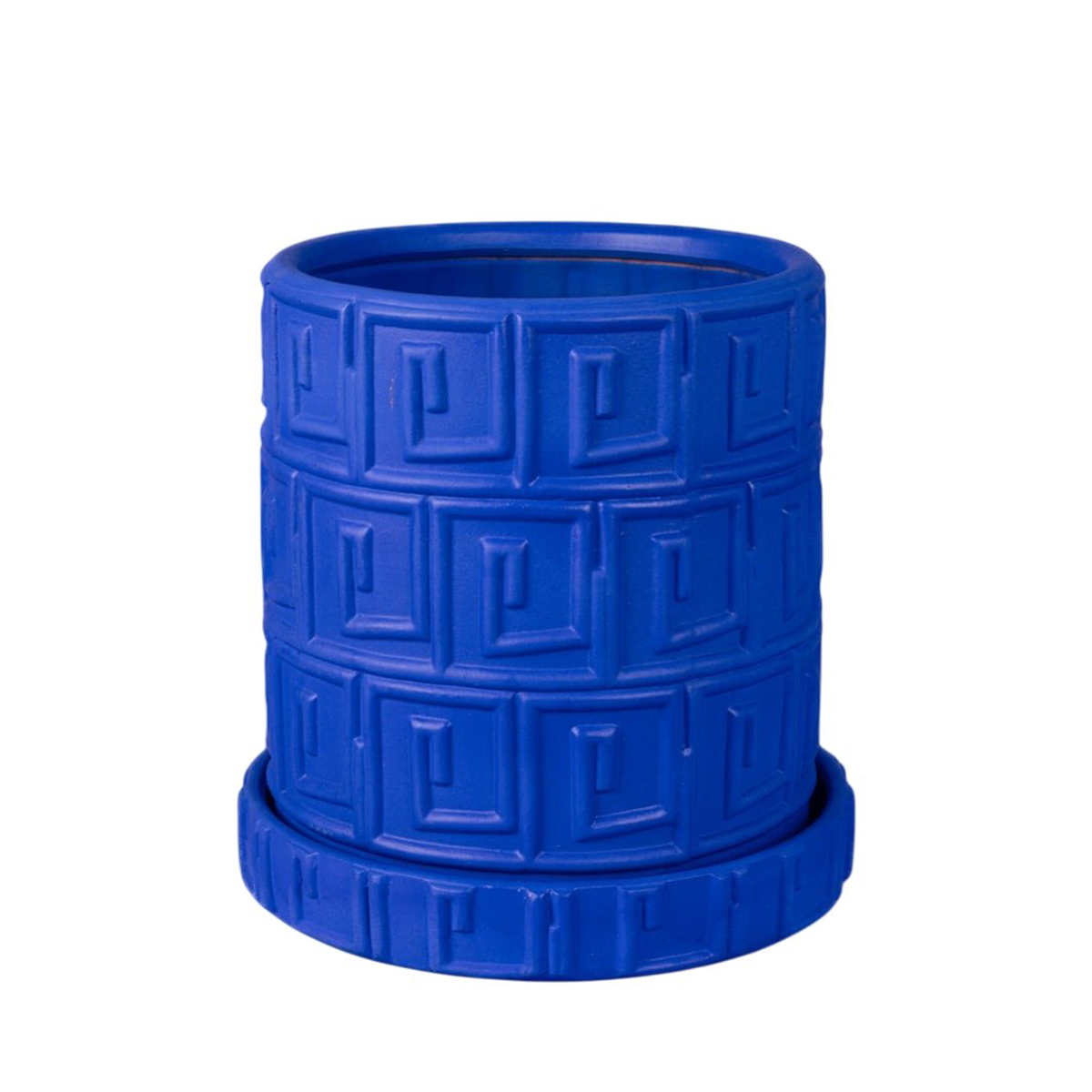 Seletti - Terracotta Greca Saksı Mavi