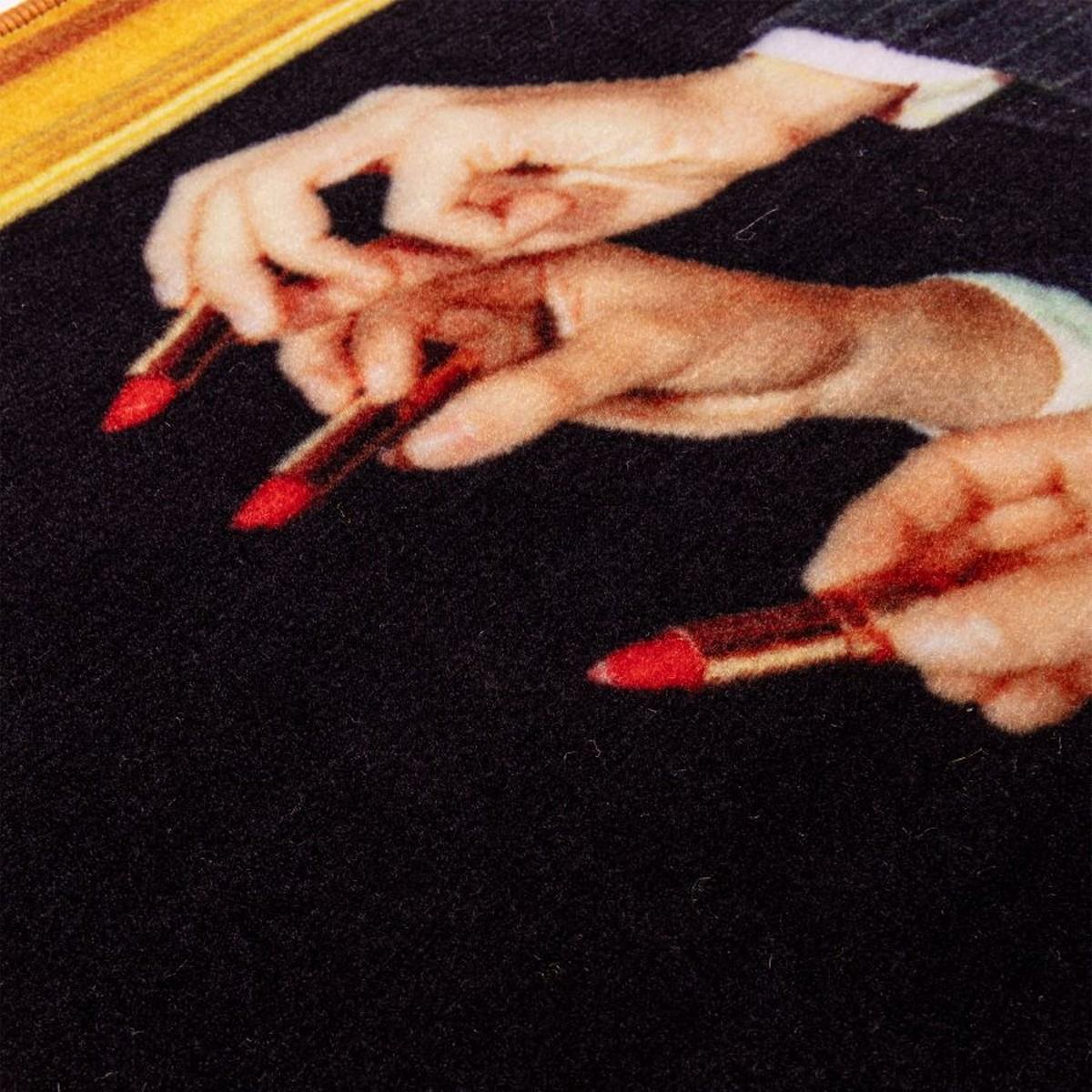 Seletti - Toiletpaper Lipstick Siyah Paspas