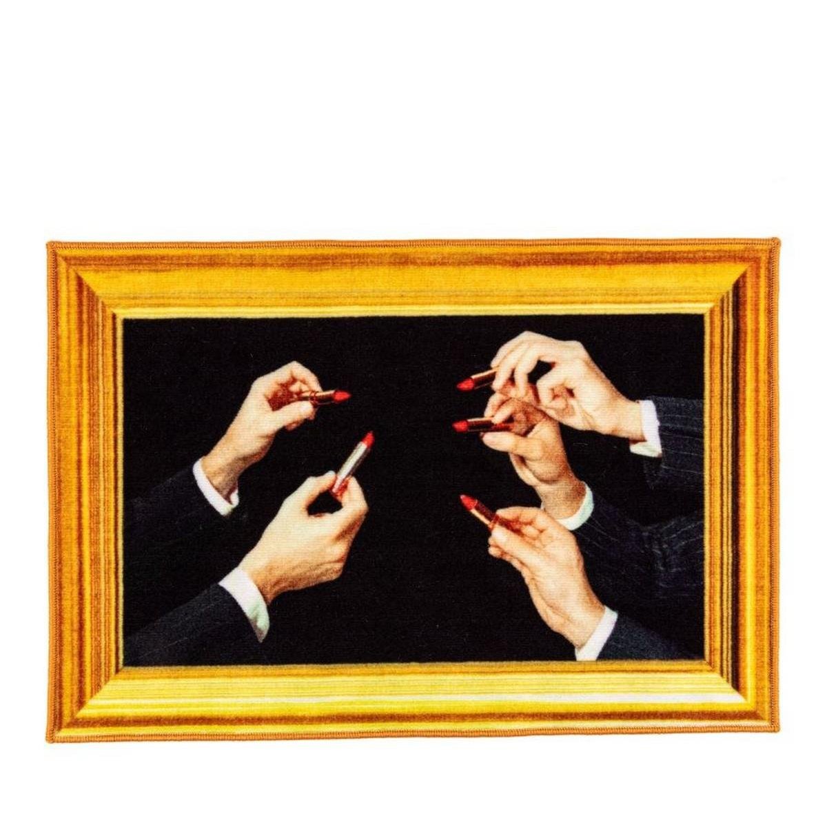 Seletti - Toiletpaper Lipstick Siyah Paspas