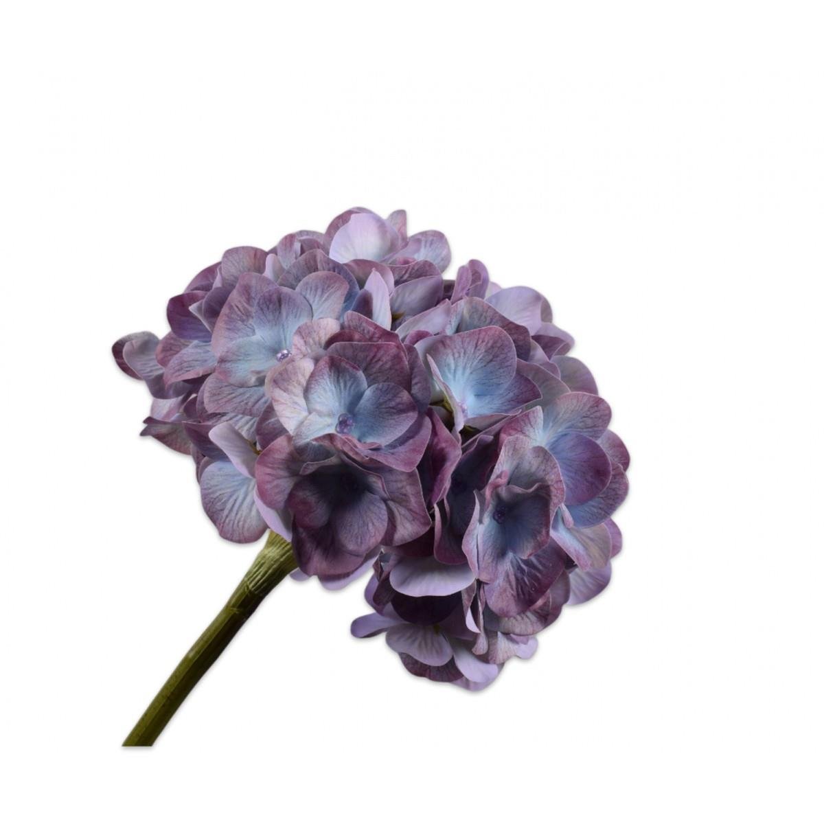 Silkka - 48 Cm Mor & Mavi Ortanca