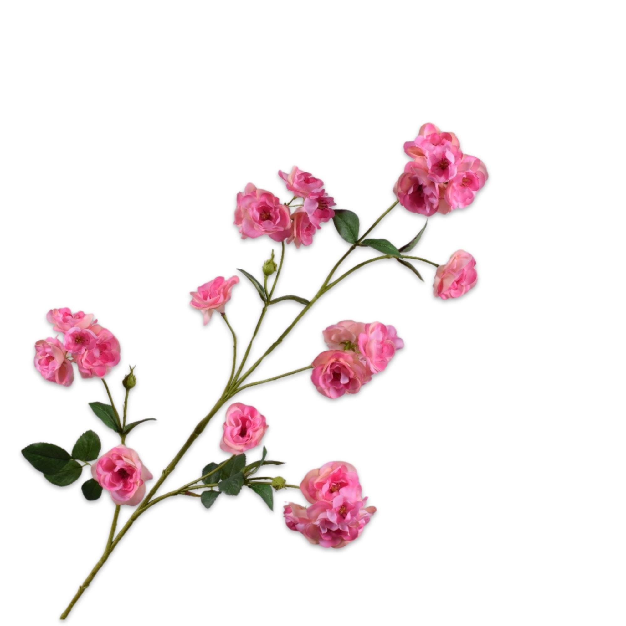 Silkka - Pembe Gül Dalı 97 cm