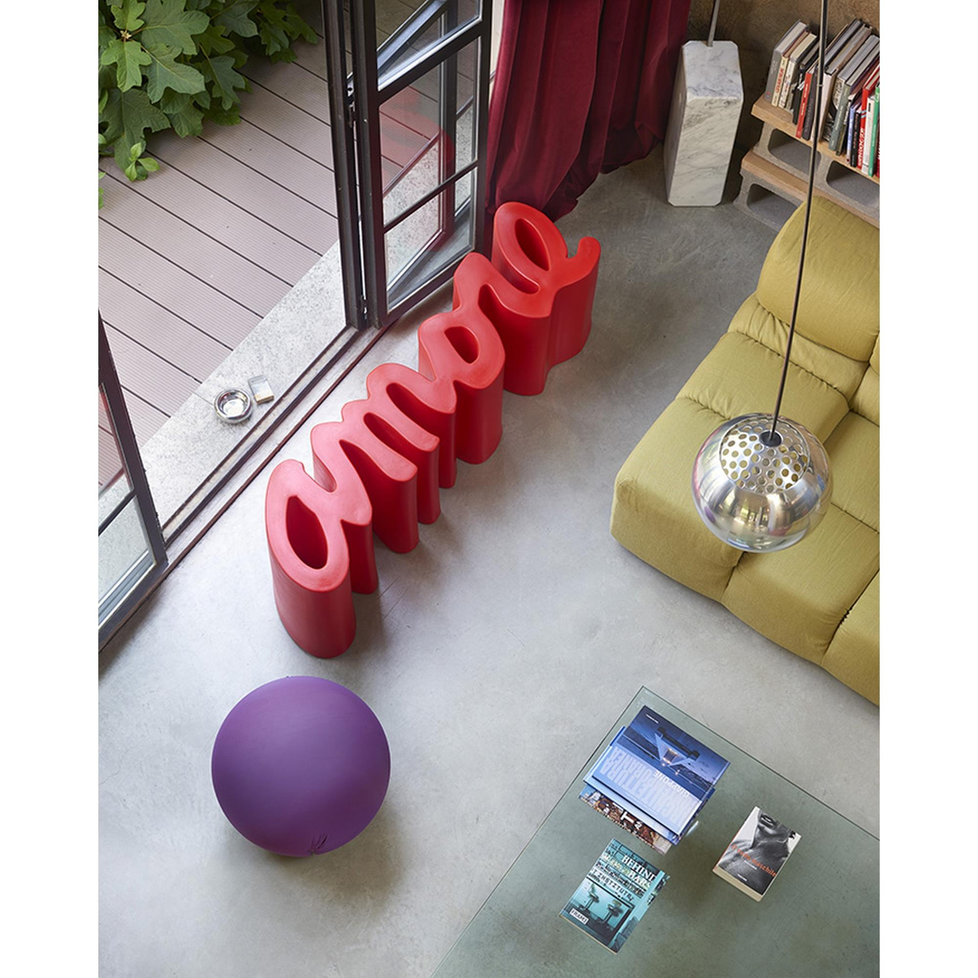 Slide - Amore Malva Green Bench