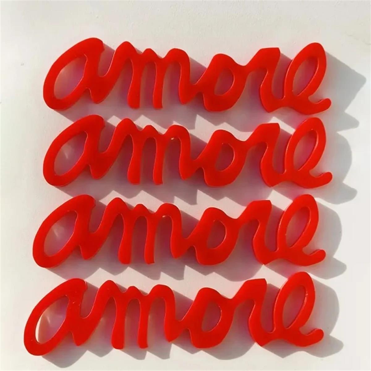 Slide - Amore Message Kırmızı