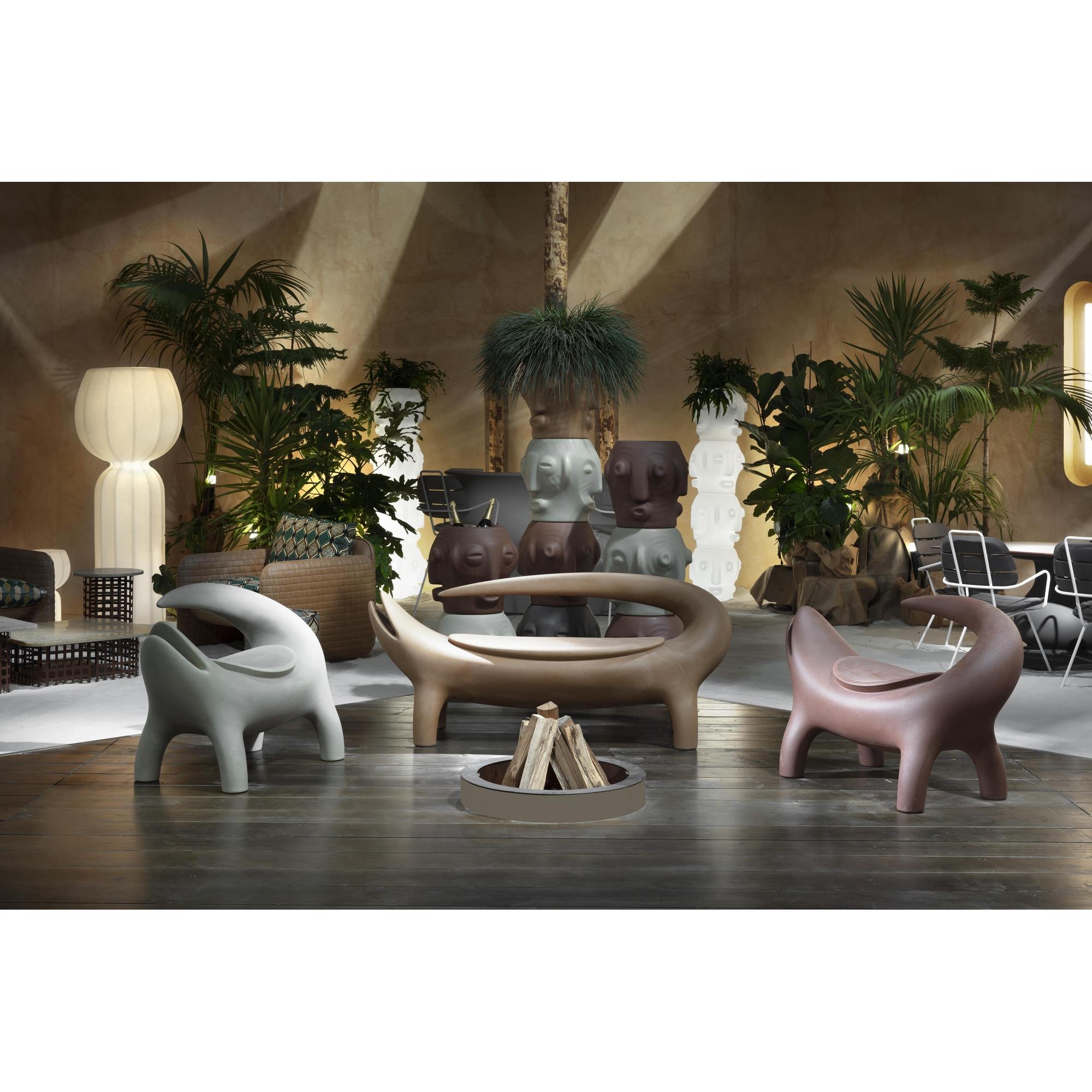 Slide - Big Kroko Dove Grey Koltuk