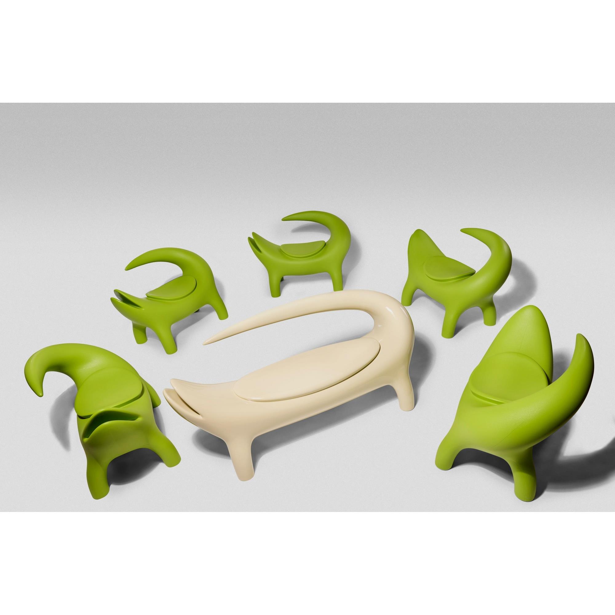 Slide - Big Kroko Malva Green Koltuk