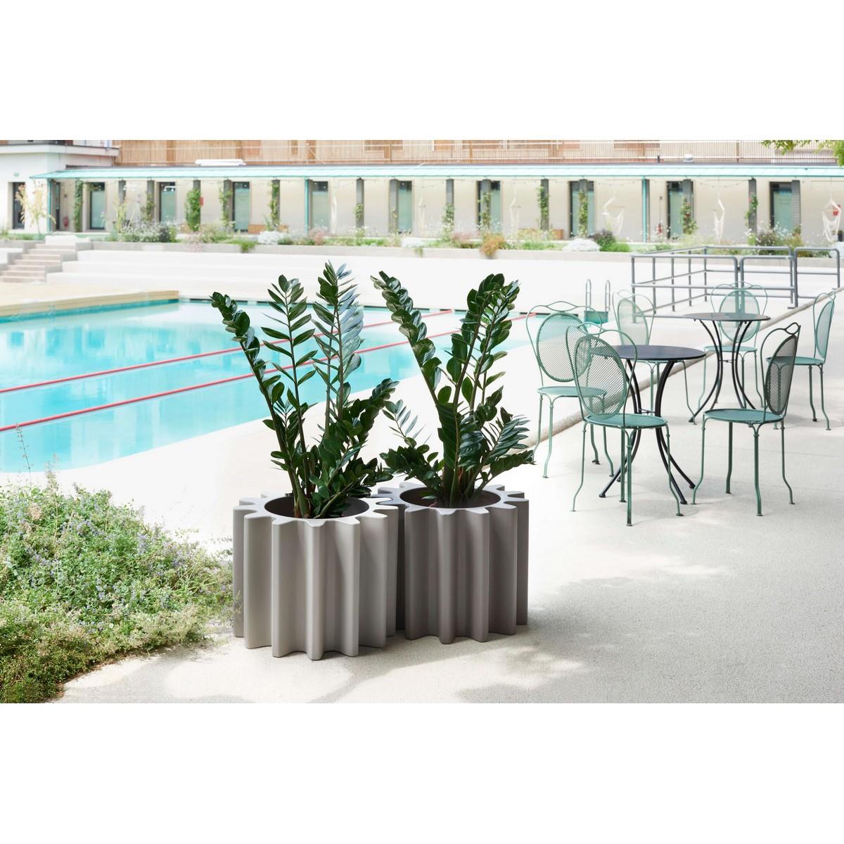 Slide Design - Gear Dove Grey Saksı