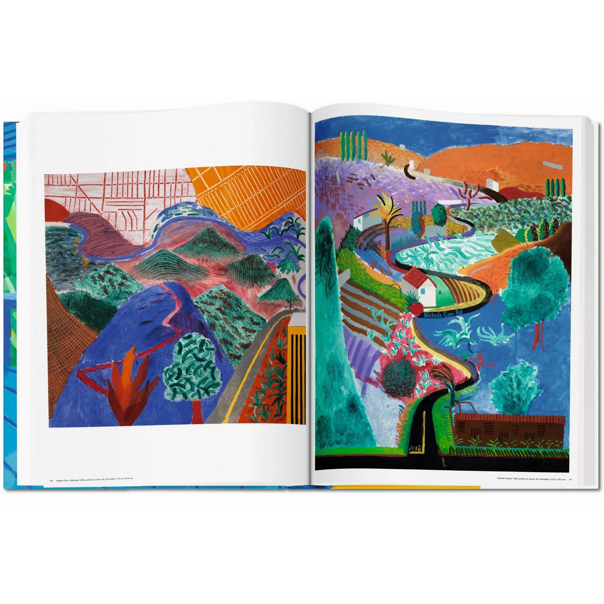 Taschen - David Hockney A Bigger Kitap