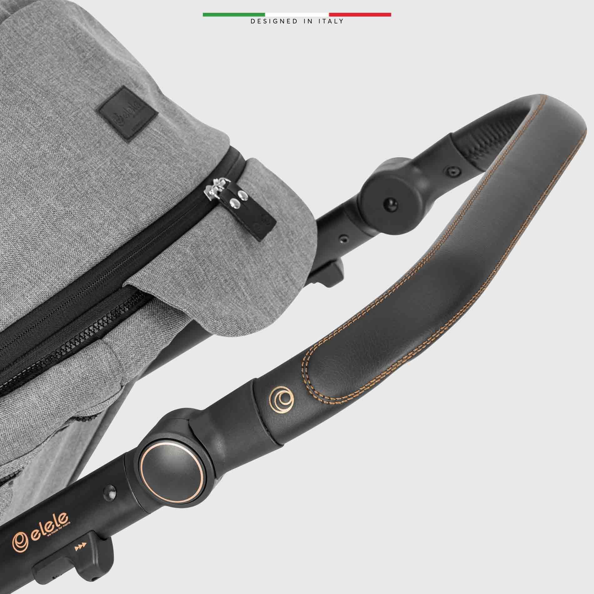 Elele Allroad 3 Travel Sistem Bebek Arabası Rose Gri