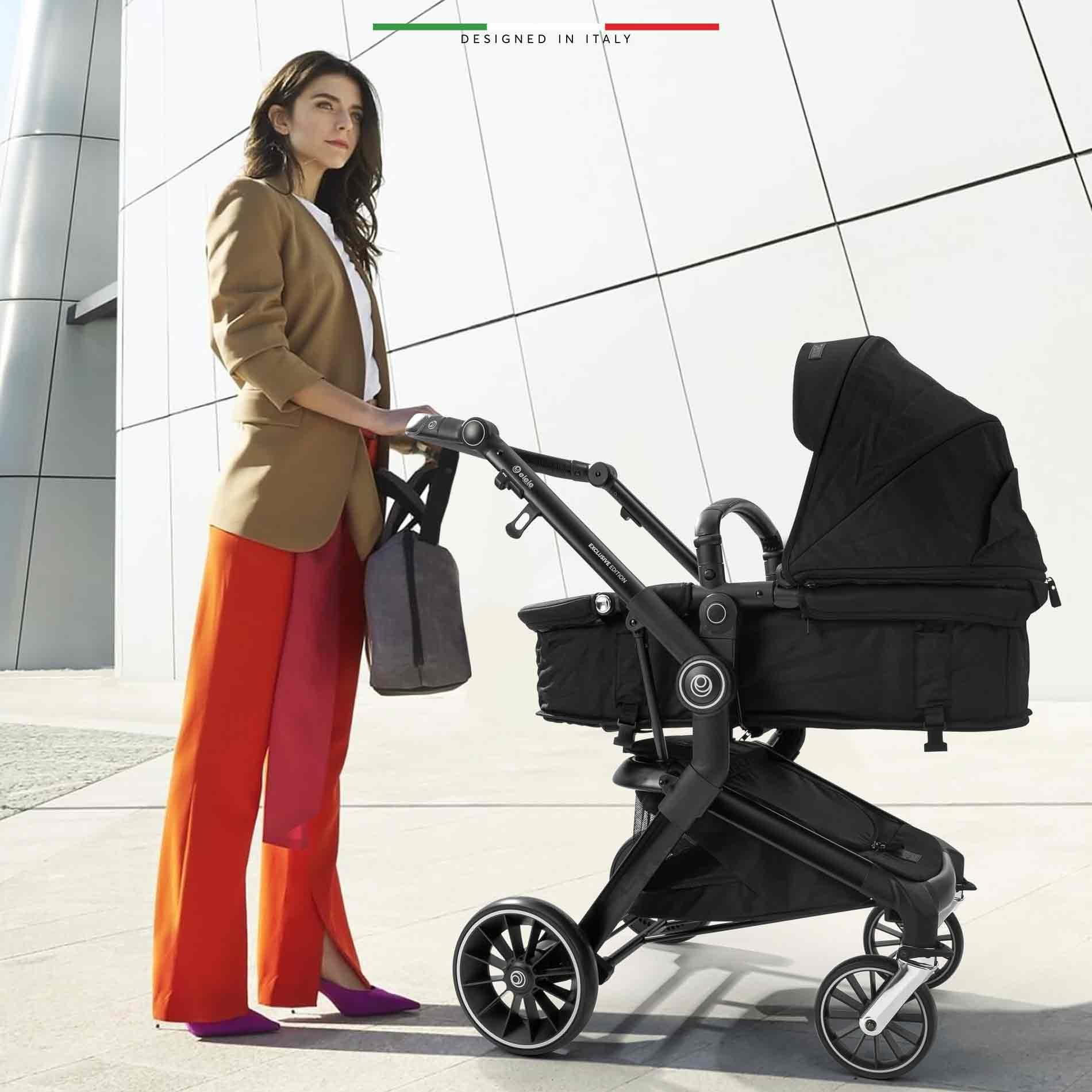 Elele Allroad 3 Travel Sistem Bebek Arabası Silver Gri