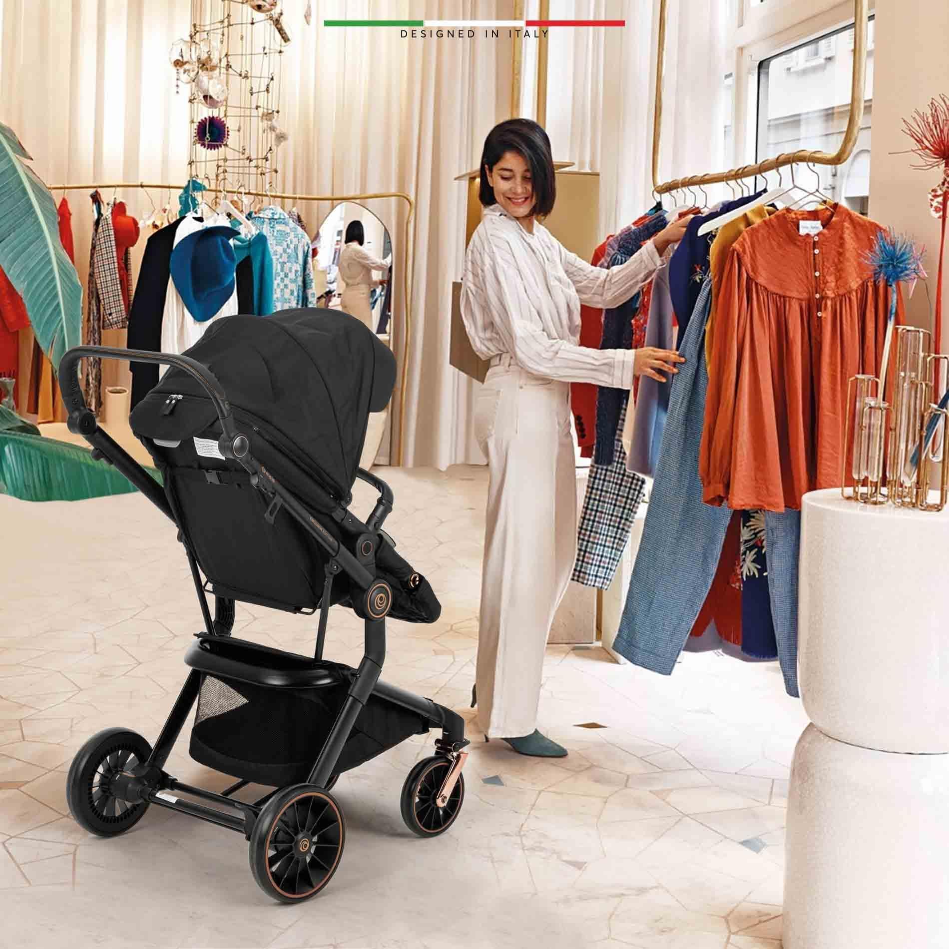 Elele Allroad 3 Travel Sistem Bebek Arabası Rose Gri