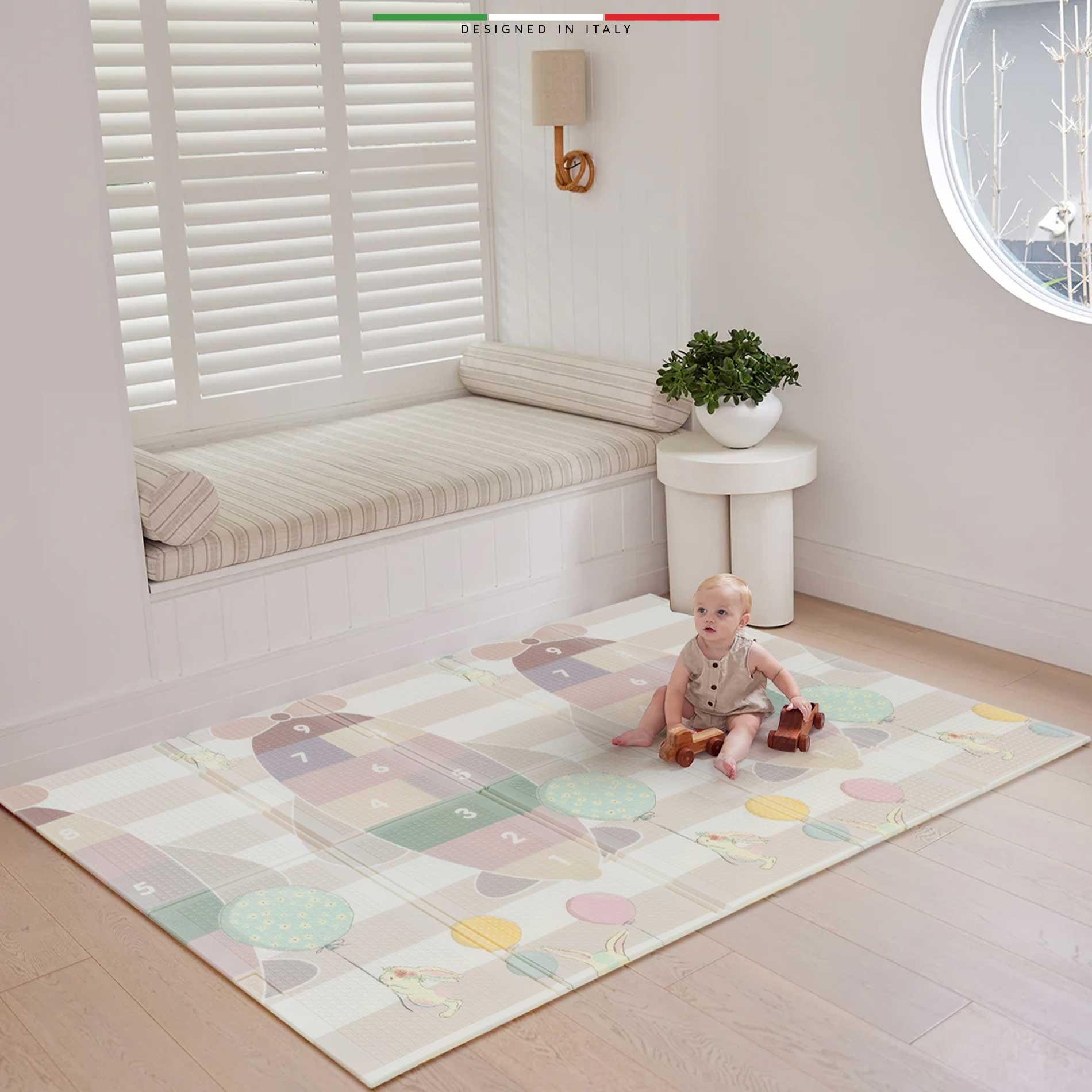 Elele Carla Katlanabilir Oyun Matı Oyun Halısı 150x200x1 Cm XFD115 Carla