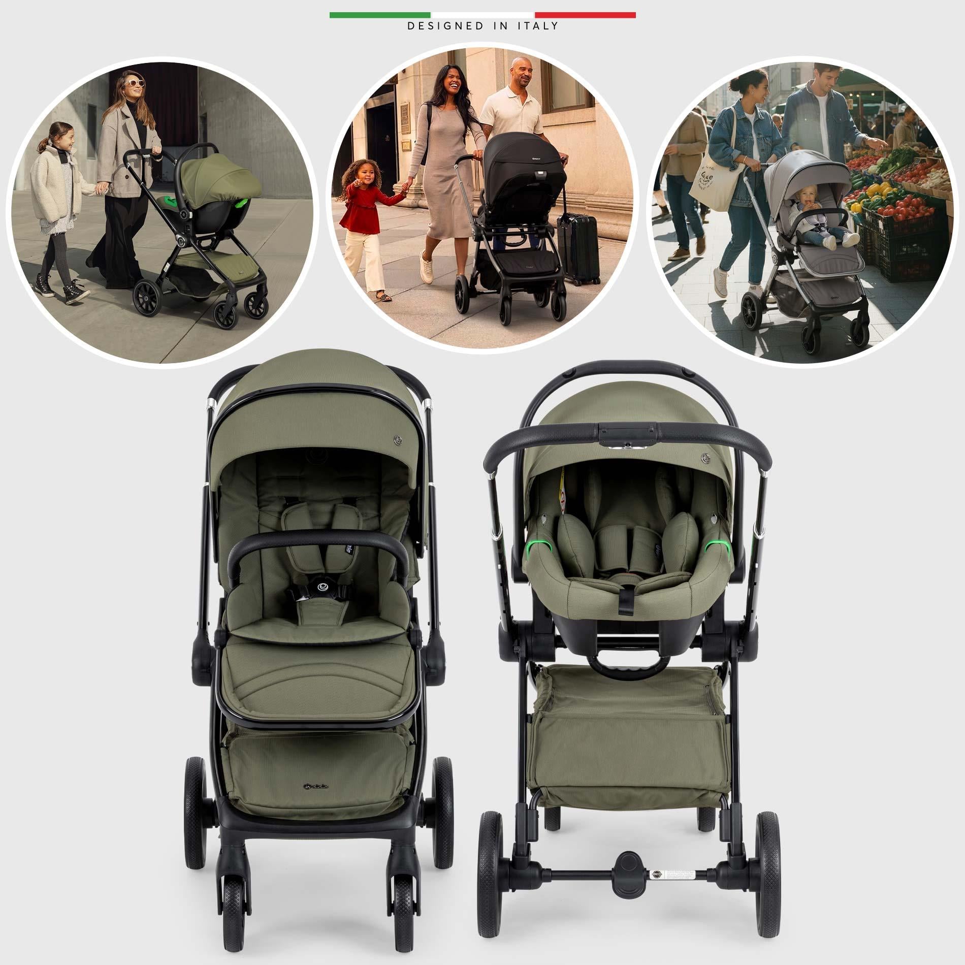Elele Liberta Travel Sistem Bebek Arabası Yeşil