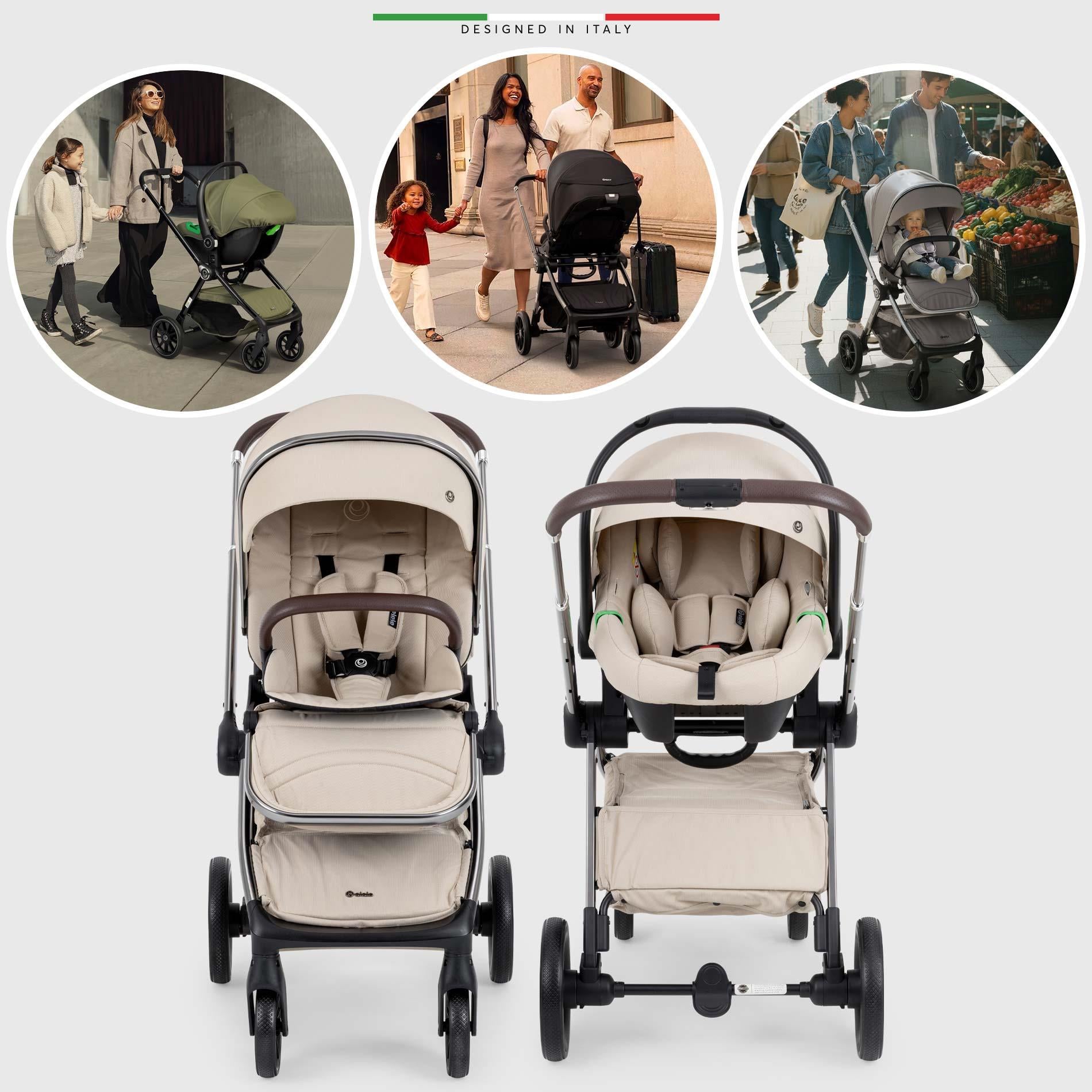 Elele Liberta Travel Sistem Bebek Arabası Bej