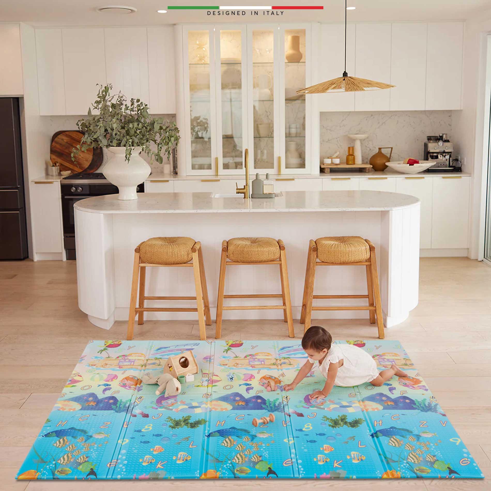 Elele Mare Katlanabilir Oyun Matı Oyun Halısı 180x200x1,5 Cm XFD314 Mare