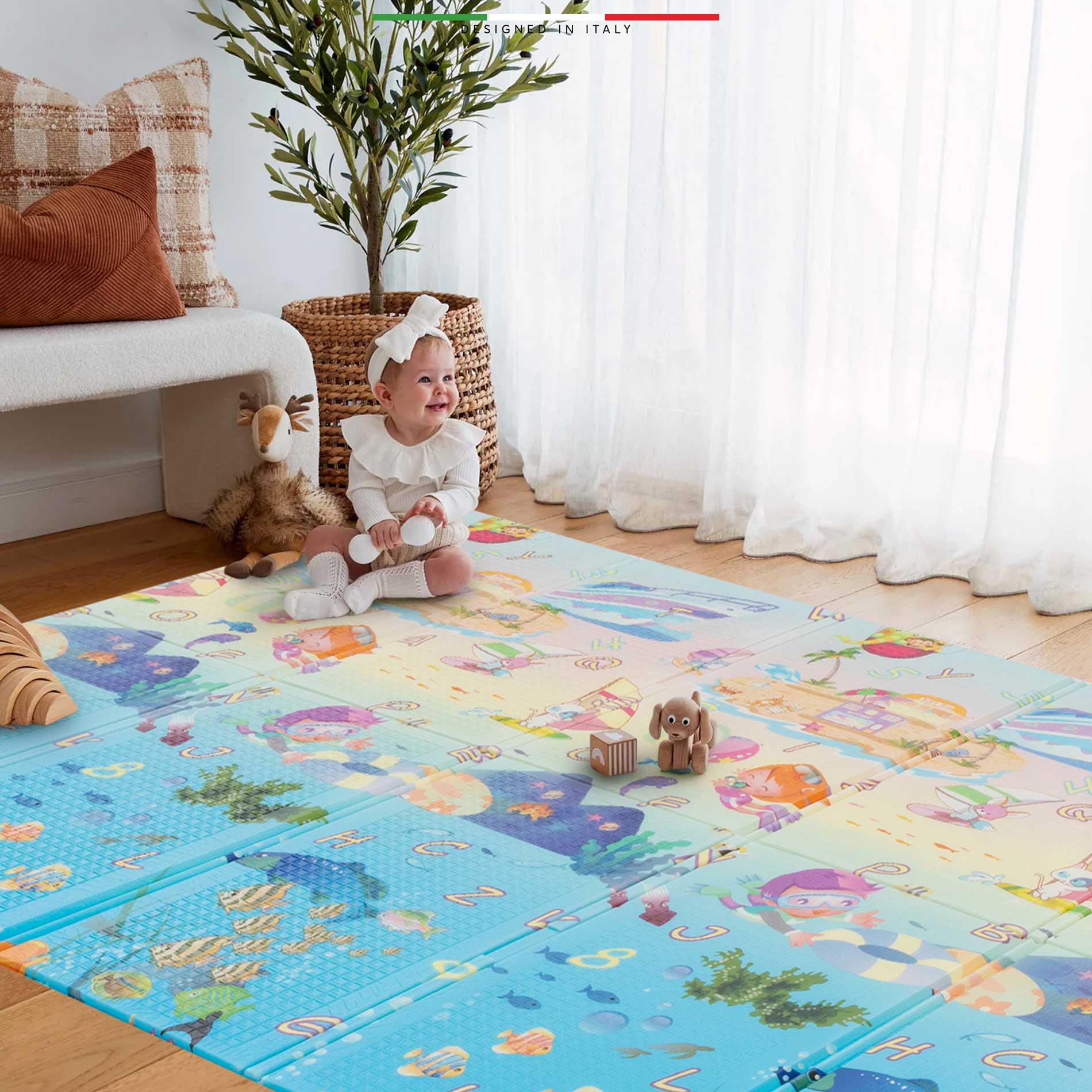 Elele Mare Katlanabilir Oyun Matı Oyun Halısı 150x200x1 Cm XFD114 Mare