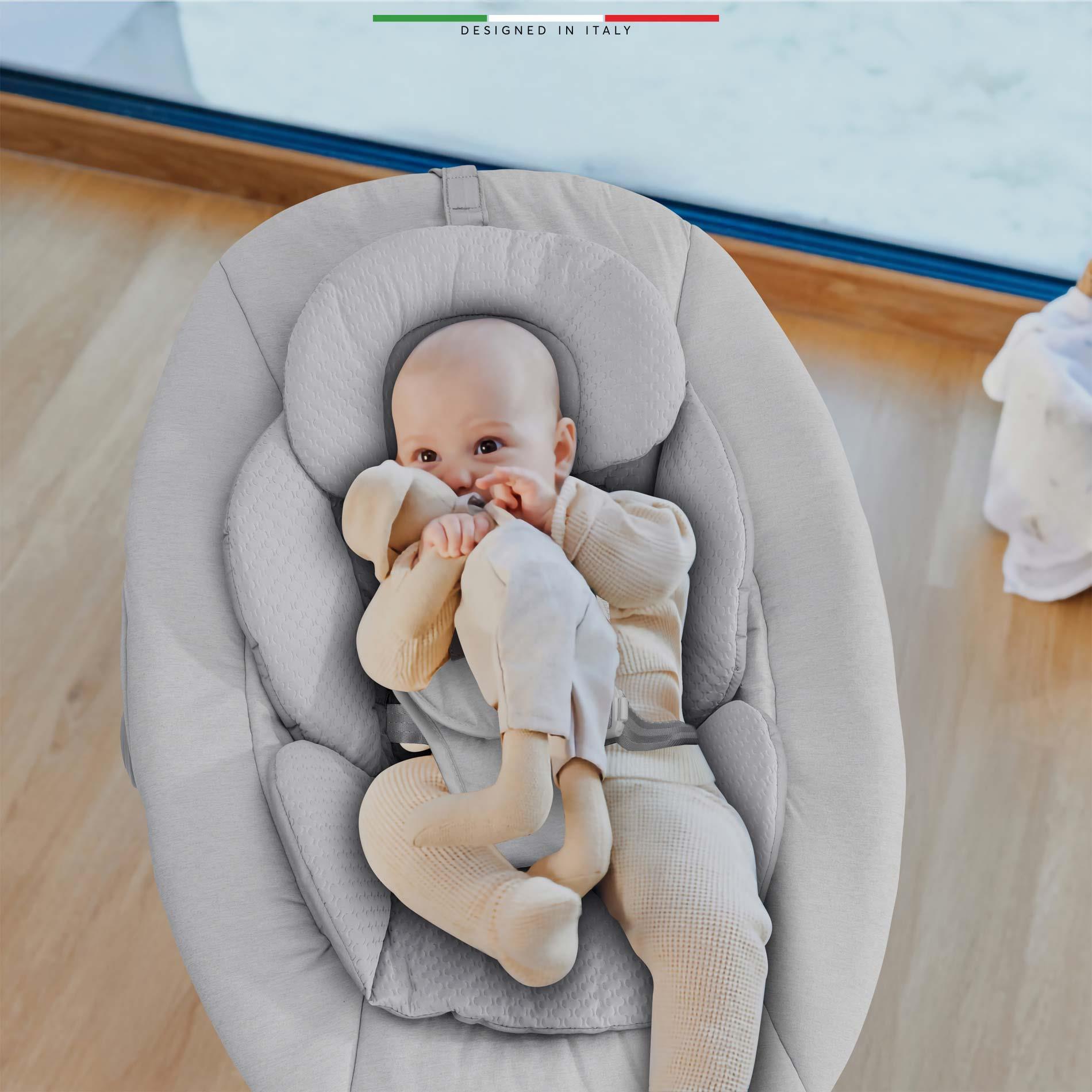 Elele Mio Elektrikli Otomatik Sallanan Ana Kucağı Kademeli Bej