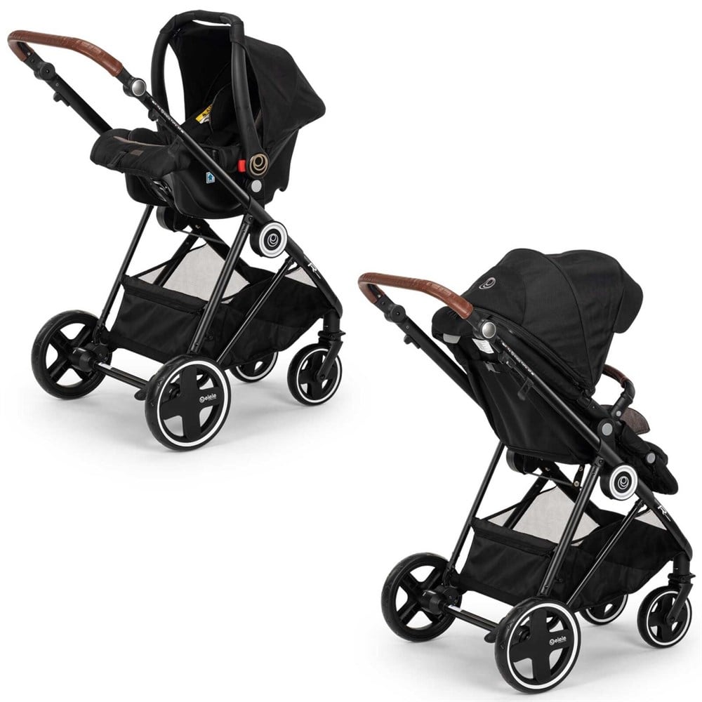 Elele Ranger 2 Travel Sistem Bebek Arabası Siyah
