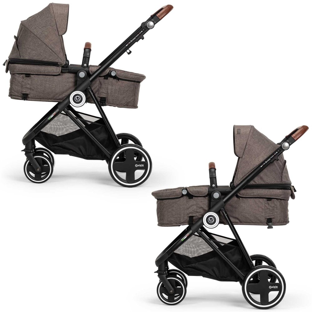 Elele Ranger 2 Travel Sistem Bebek Arabası Siyah